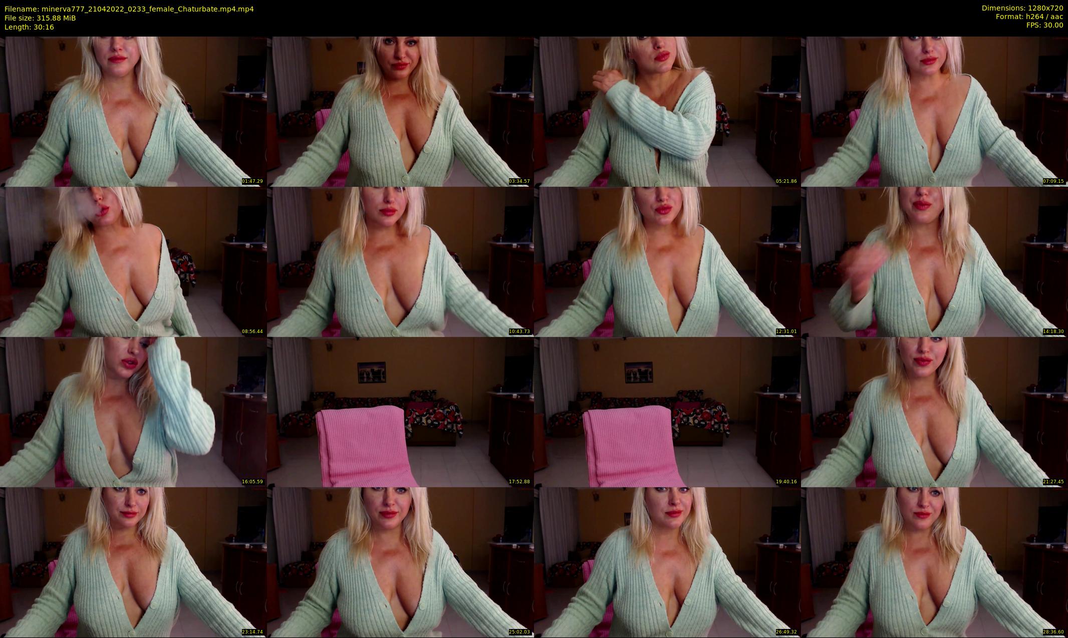 minerva777 — 31 minute Chaturbate female cam show recording, 720p, Apr 21, 2022