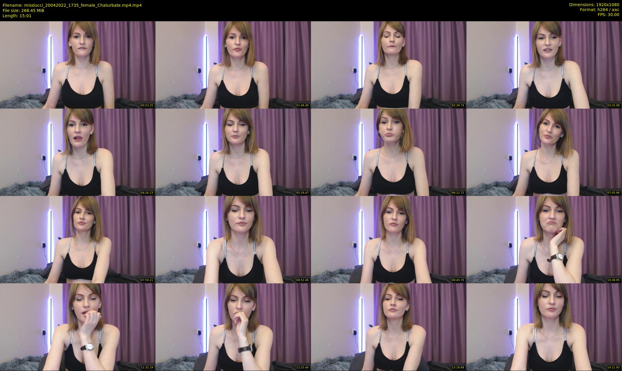 misslucci — 16 minute Chaturbate female cam show recording, 1080p, Apr 20, 2022
