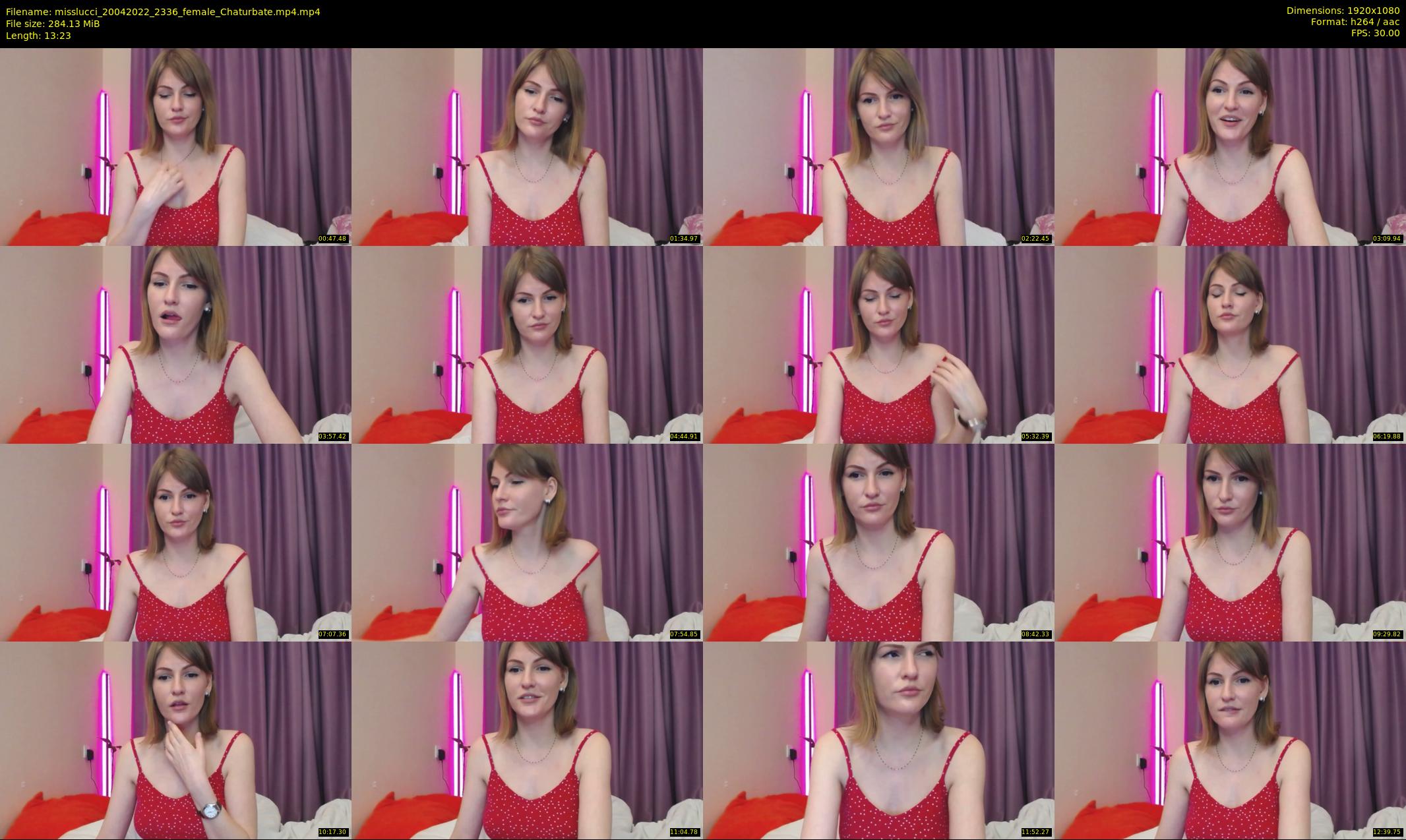 misslucci — 14 minute Chaturbate female cam show recording, 1080p, Apr 20, 2022