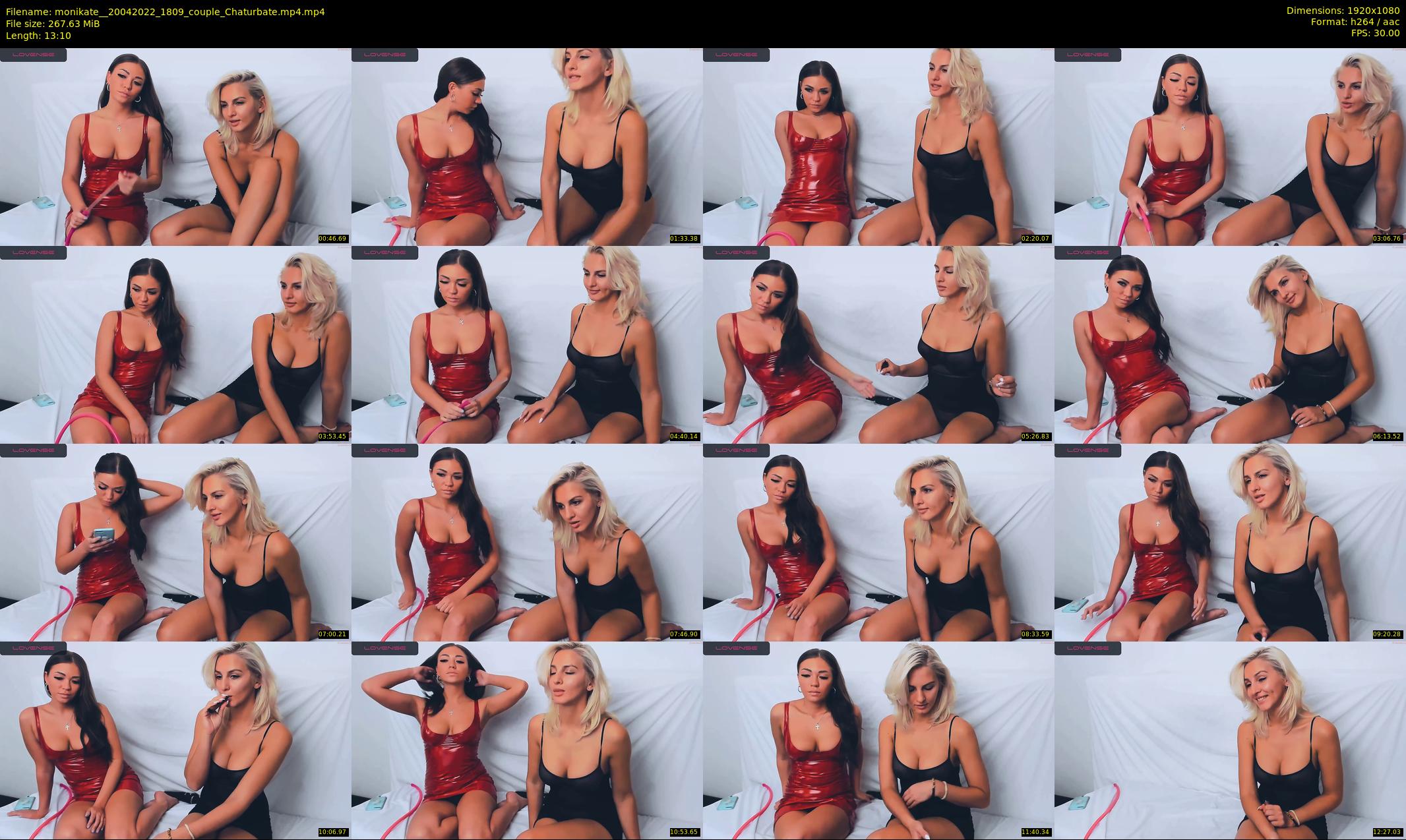 monikate_ — 14 minute Chaturbate couple cam show recording, 1080p, Apr 20, 2022
