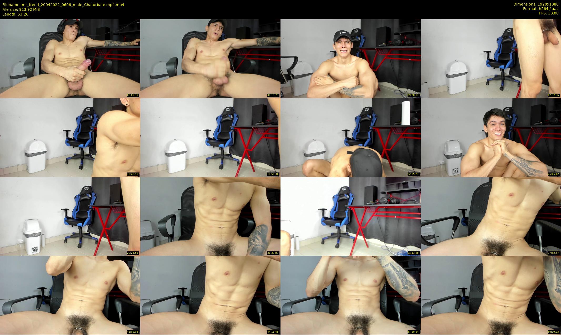 mr_freed — 54 minute Chaturbate male cam show recording, 1080p, Apr 20, 2022