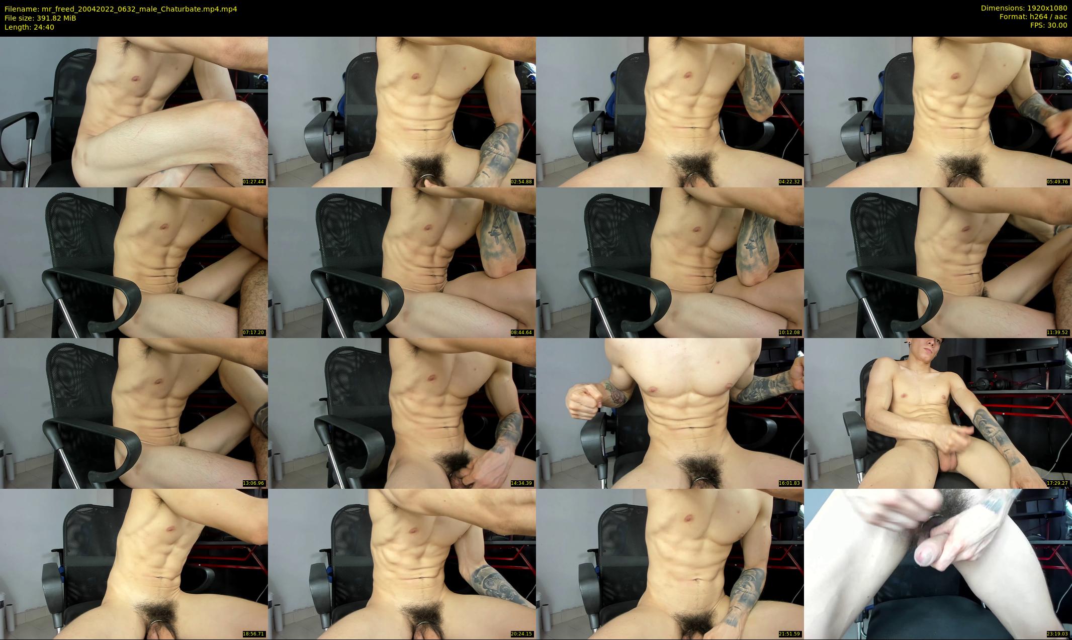 mr_freed — 25 minute Chaturbate male cam show recording, 1080p, Apr 20, 2022