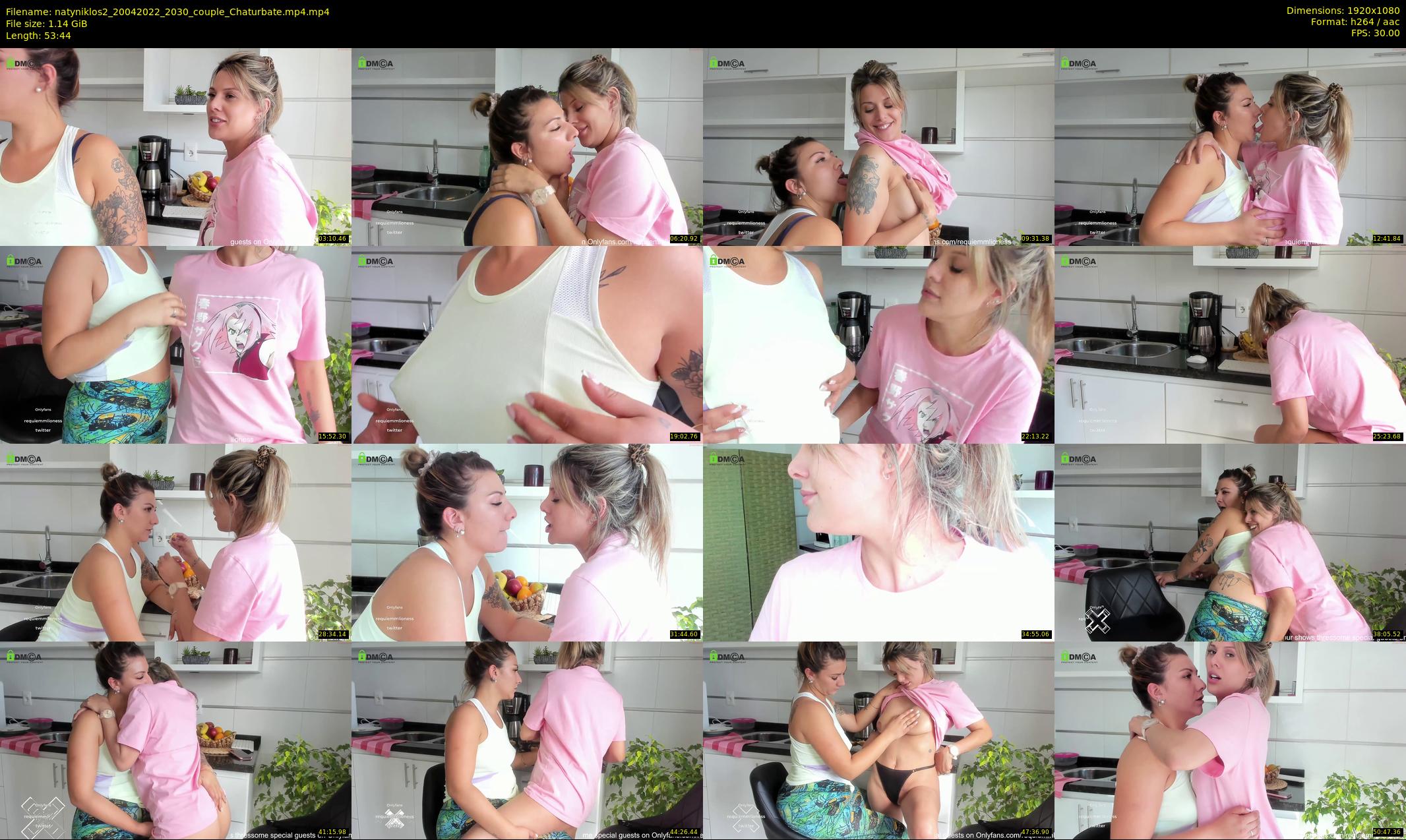 natyniklos2 — 54 minute Chaturbate couple cam show recording, 1080p, Apr 20, 2022