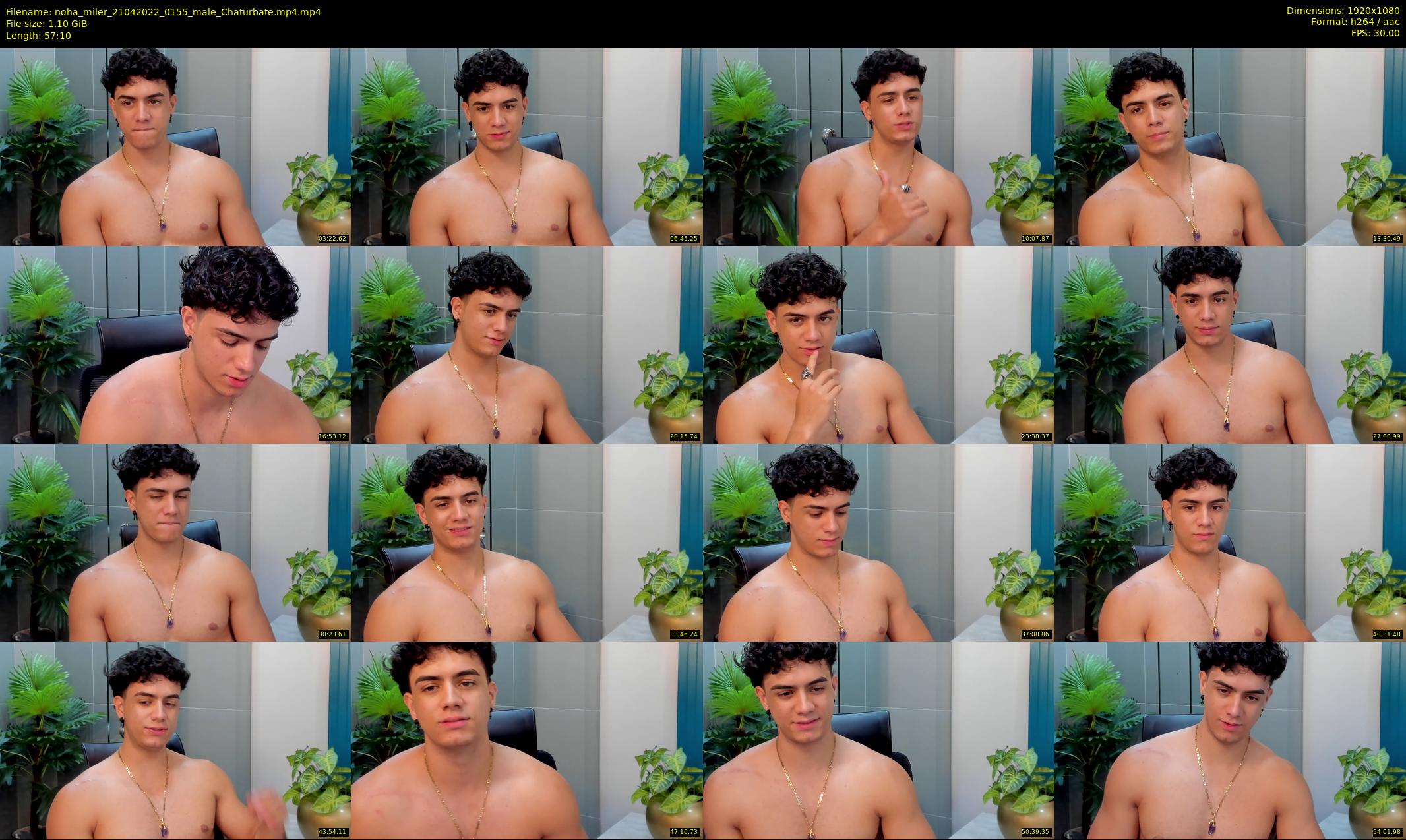 noha_miler — 58 minute Chaturbate male cam show recording, 1080p, Apr 21, 2022