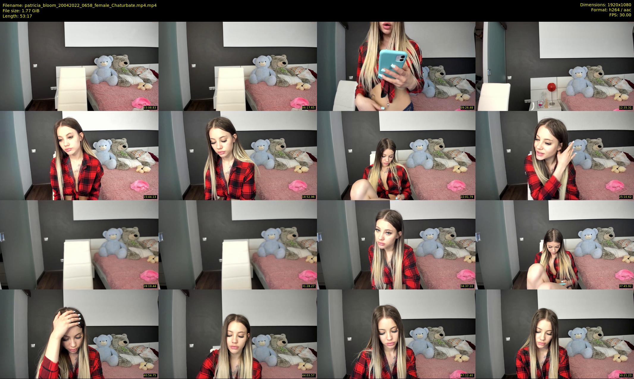 patricia_bloom — 54 minute Chaturbate female cam show recording, 1080p, Apr 20, 2022