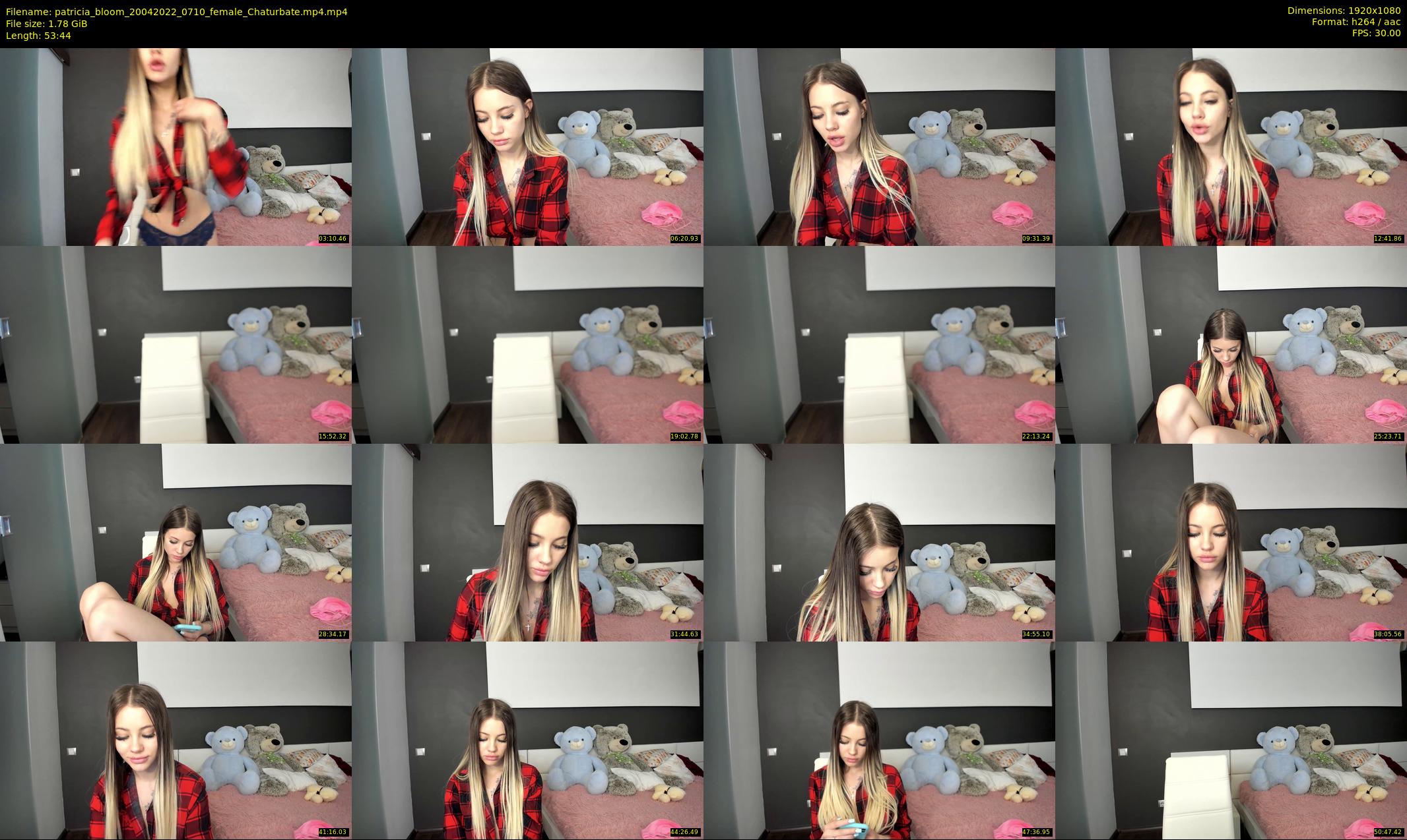 patricia_bloom — 54 minute Chaturbate female cam show recording, 1080p, Apr 20, 2022