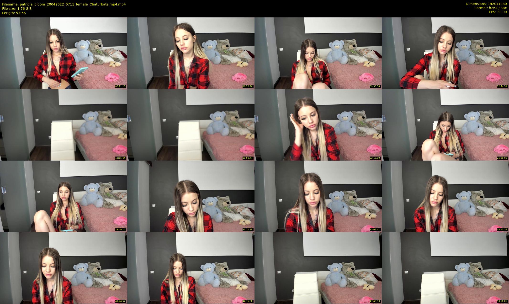 patricia_bloom — 54 minute Chaturbate female cam show recording, 1080p, Apr 20, 2022