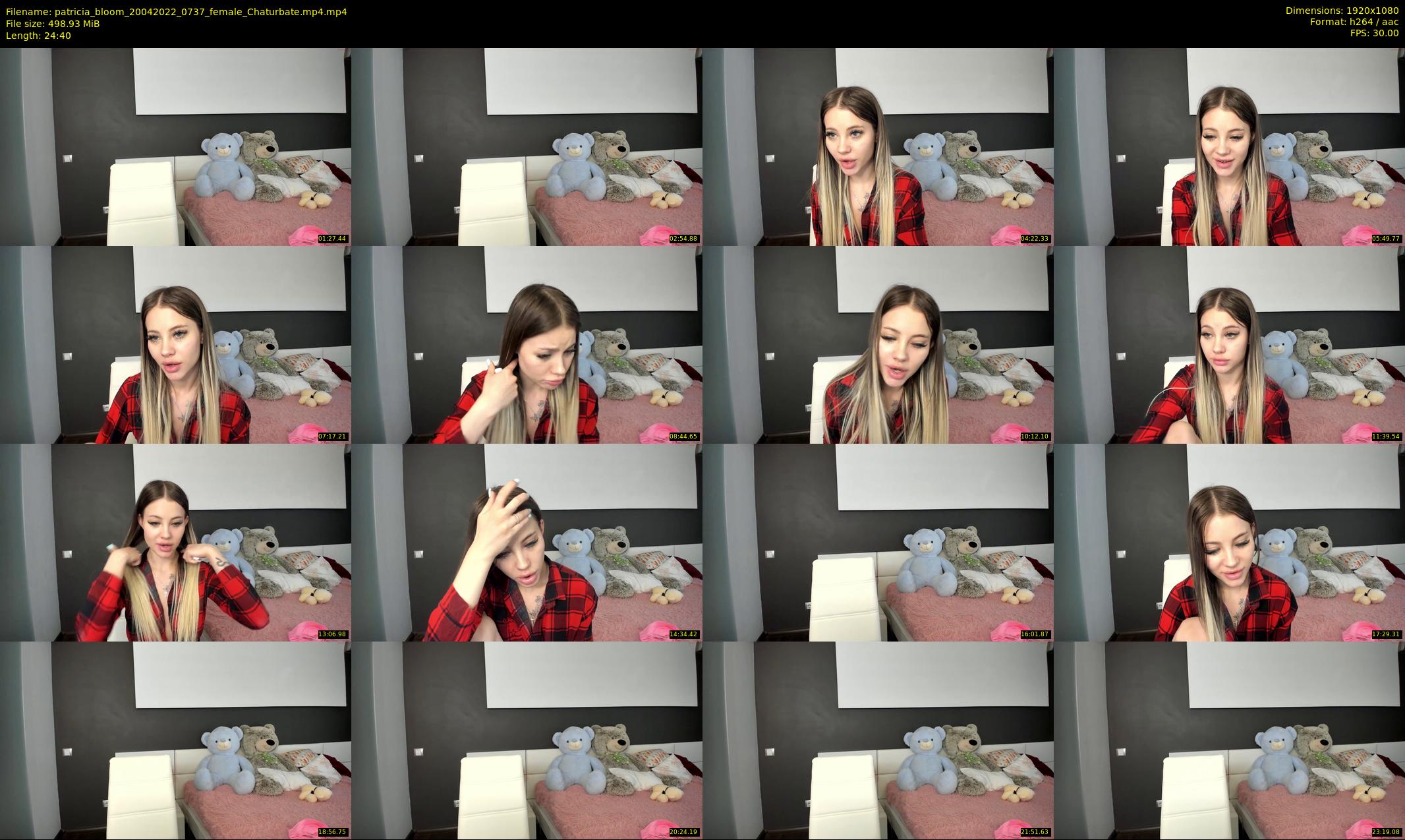 patricia_bloom — 25 minute Chaturbate female cam show recording, 1080p, Apr 20, 2022