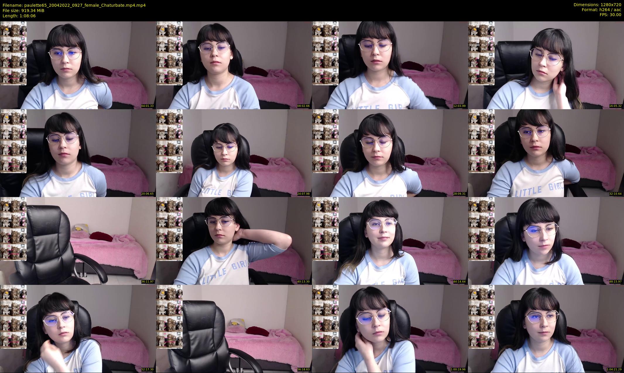 paulette65 — 69 minute Chaturbate female cam show recording, 720p, Apr 20, 2022