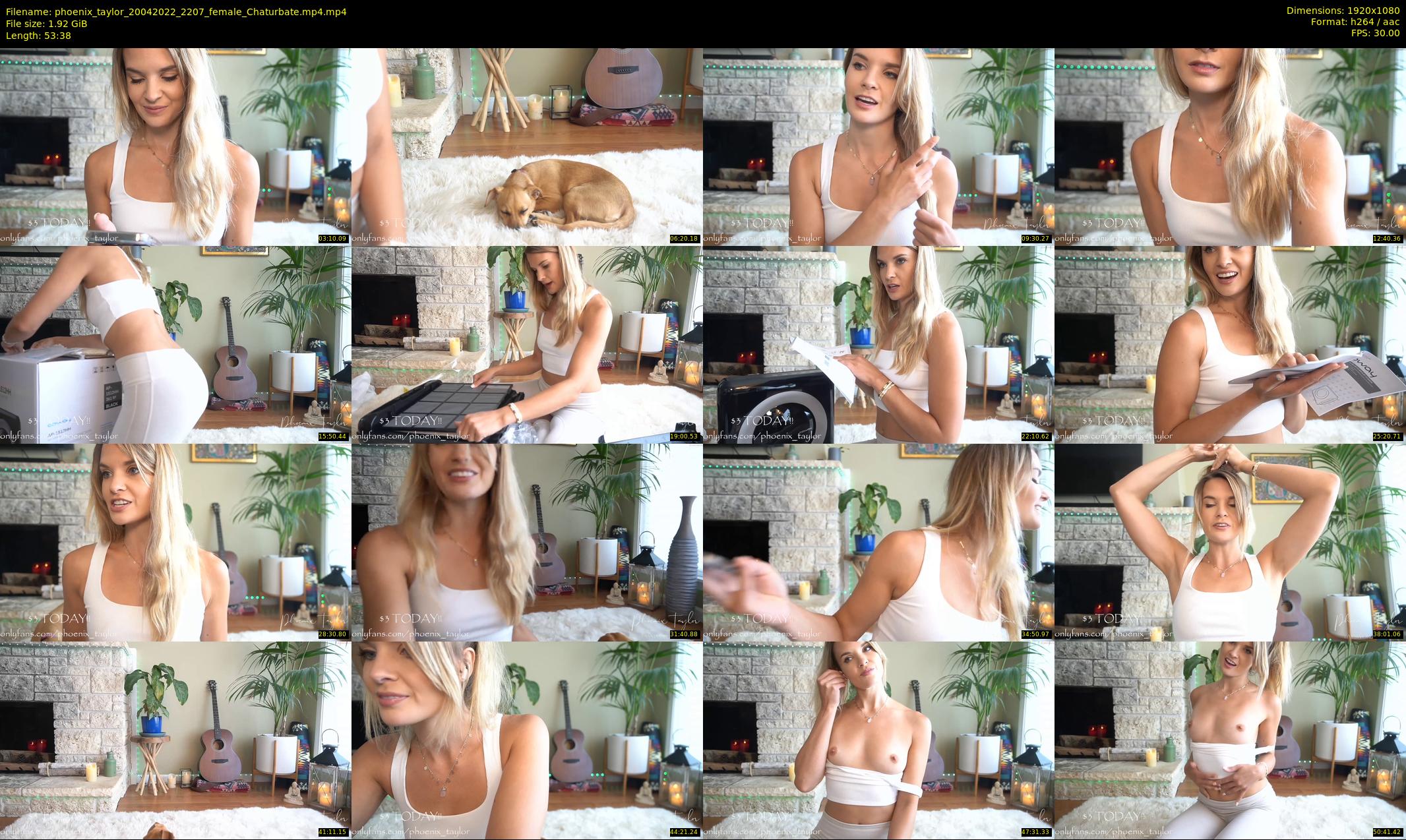 phoenix_taylor — 54 minute Chaturbate female cam show recording, 1080p, Apr 20, 2022