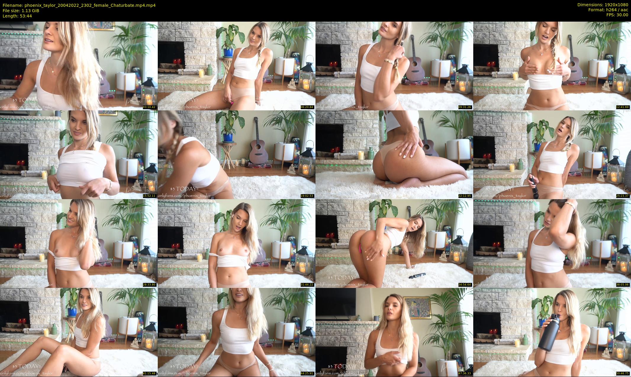 phoenix_taylor — 54 minute Chaturbate female cam show recording, 1080p, Apr 20, 2022