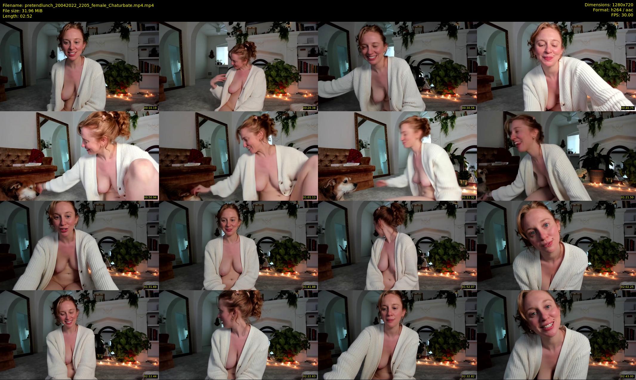 pretendlunch — 3 minute Chaturbate couple cam show recording, 720p, Apr 20, 2022