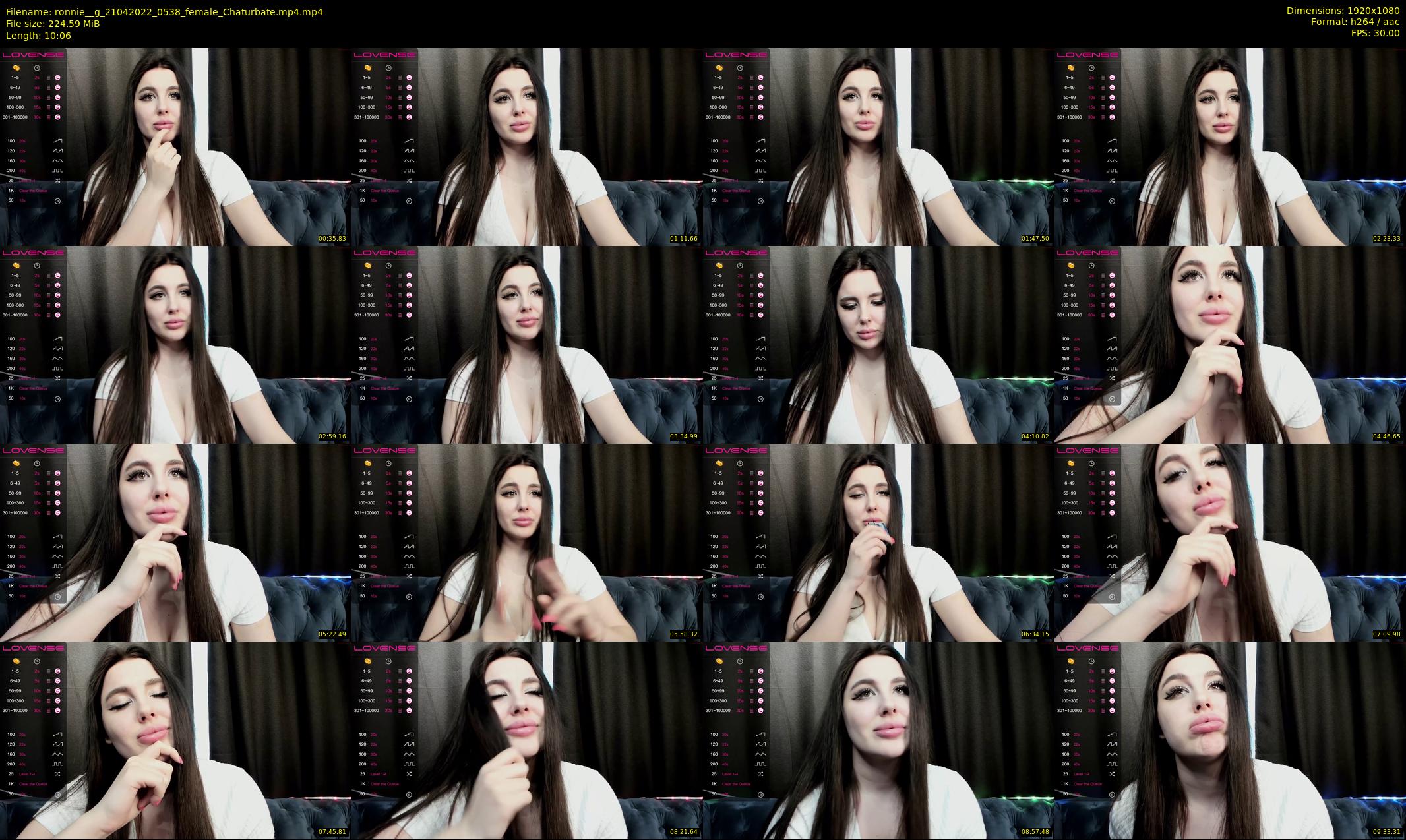 ronnie__g — 11 minute Chaturbate female cam show recording, 1080p, Apr 21, 2022