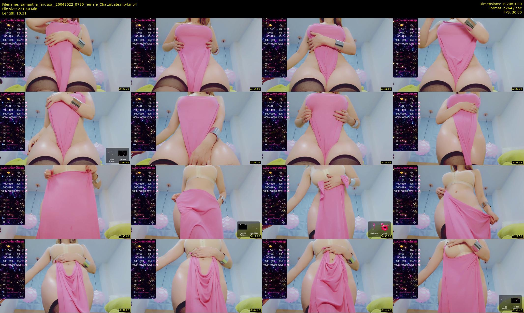 samantha_larusso_ — 11 minute Chaturbate couple cam show recording, 1080p, Apr 20, 2022