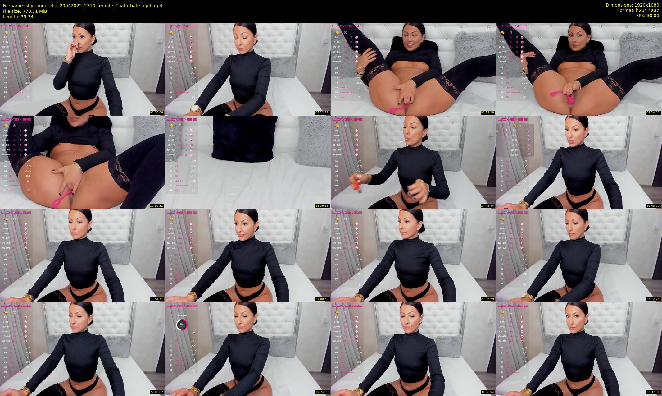 shy_cinderella — 36 minute Chaturbate female cam show recording, 1080p, Apr 20, 2022