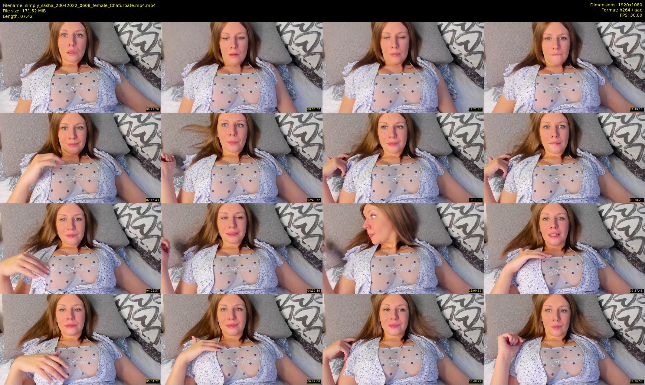 simply_sasha — 8 minute Chaturbate female cam show recording, 1080p, Apr 20, 2022