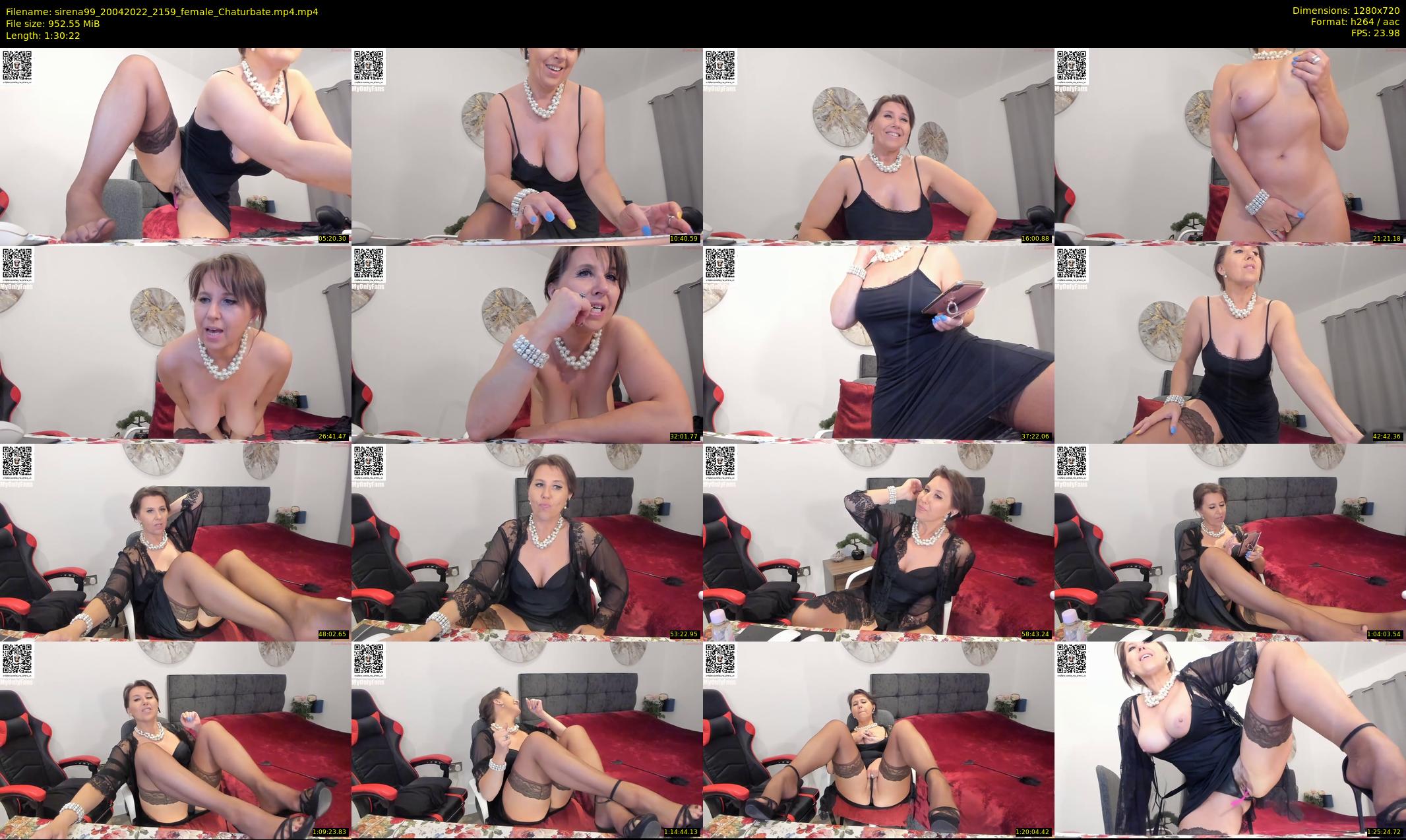 sirena99 — 91 minute Chaturbate female cam show recording, 720p, Apr 20, 2022