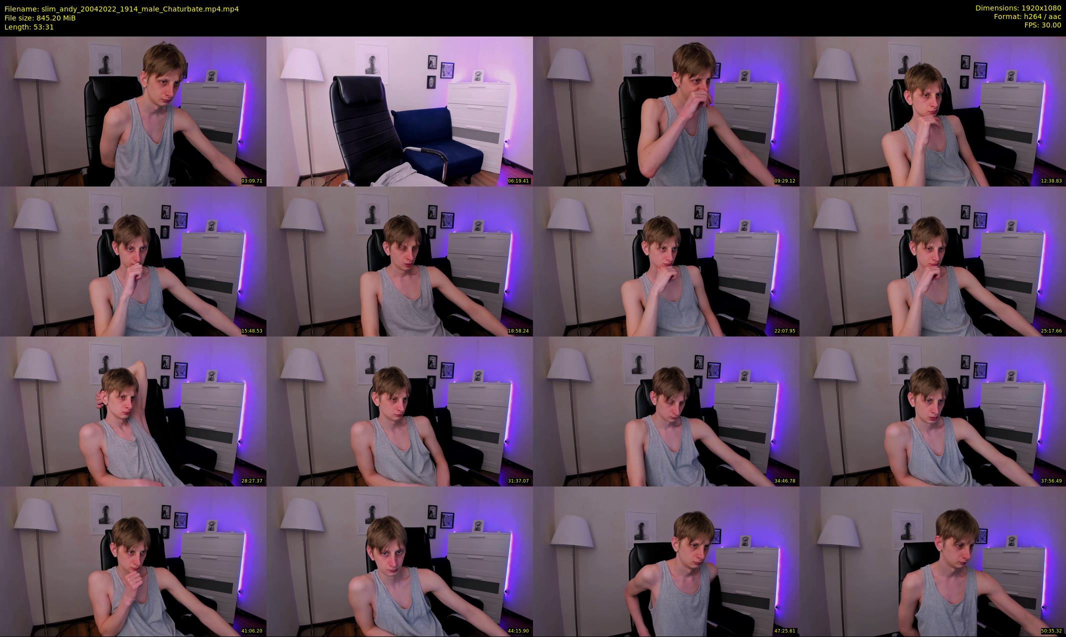slim_andy — 54 minute Chaturbate male cam show recording, 1080p, Apr 20, 2022