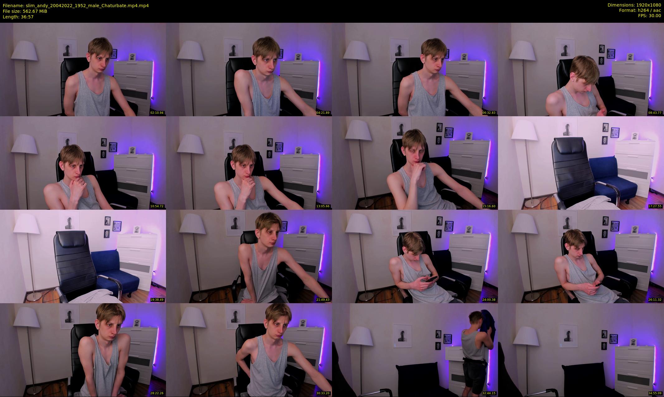 slim_andy — 37 minute Chaturbate male cam show recording, 1080p, Apr 20, 2022