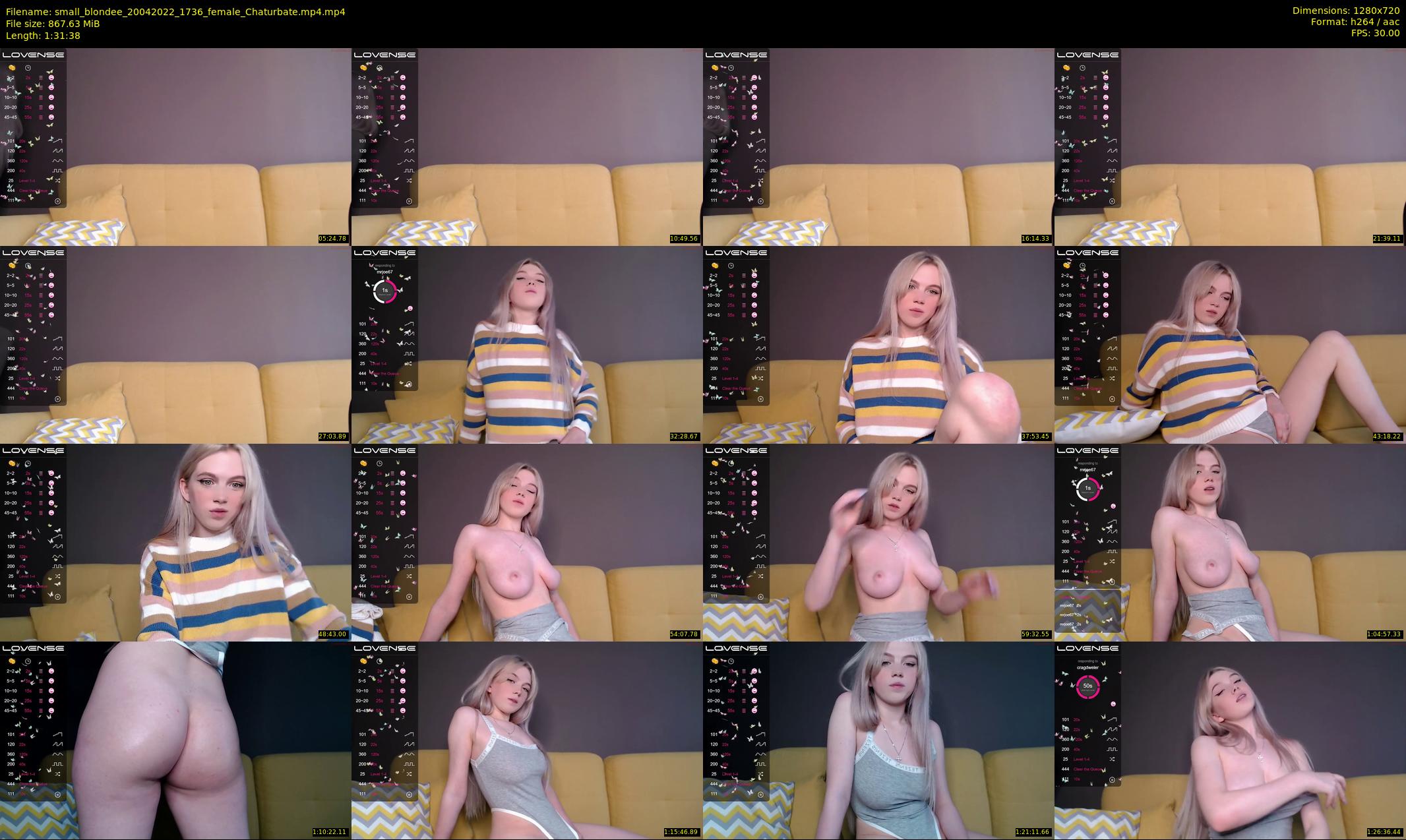 small_blondee — 92 minute Chaturbate female cam show recording, 720p, Apr 20, 2022