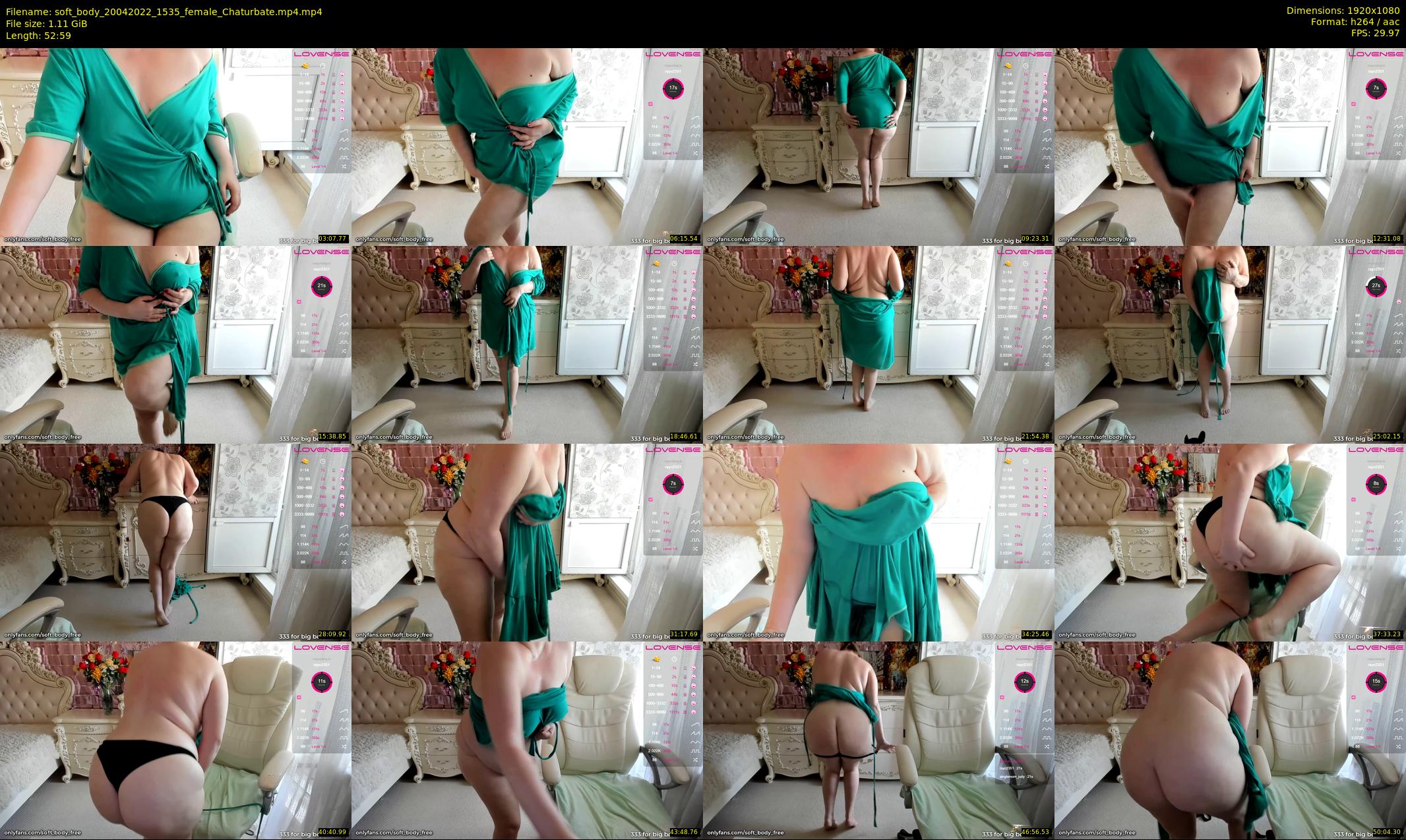 soft_body — 53 minute Chaturbate female cam show recording, 1080p, Apr 20, 2022