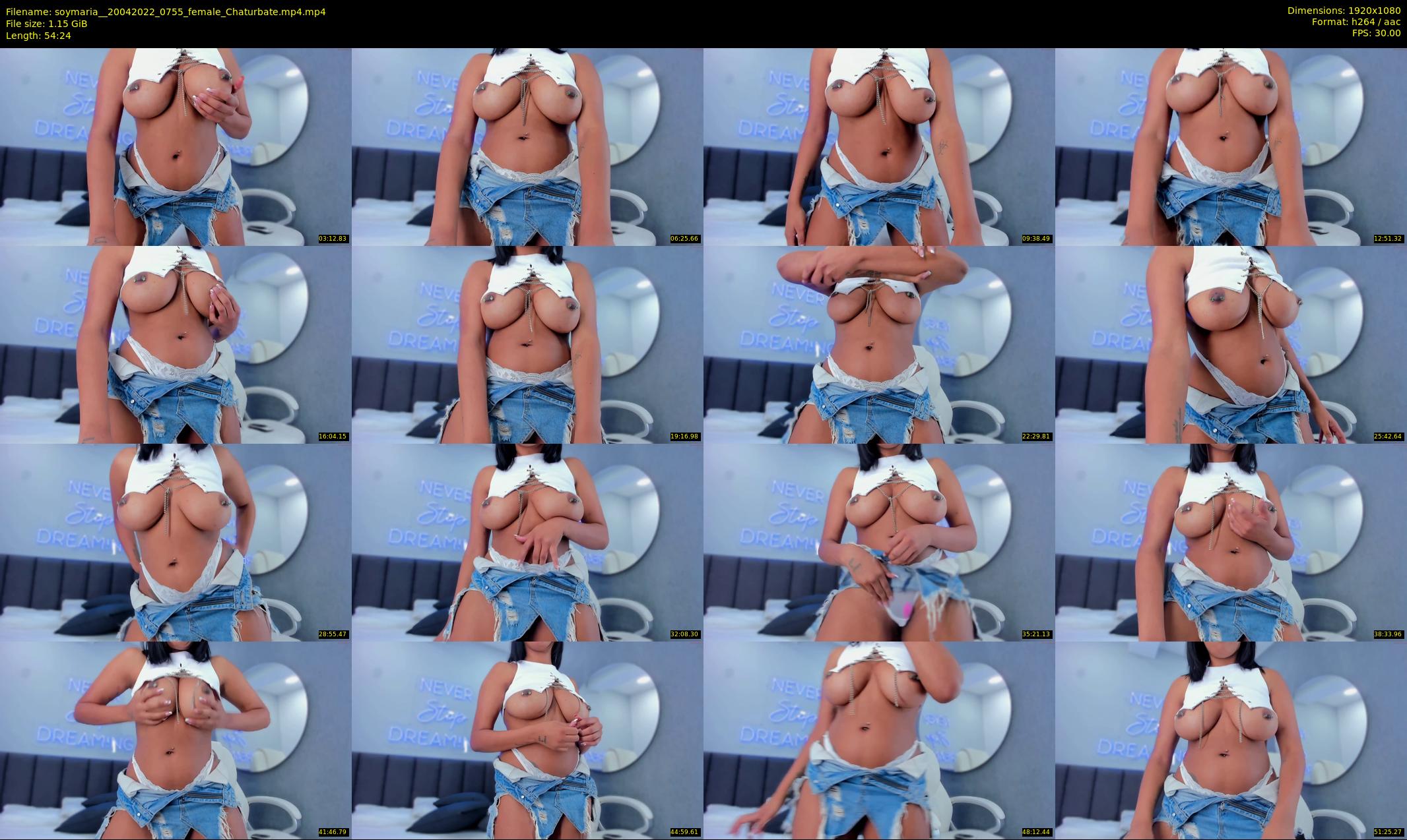 soymaria_ — 55 minute Chaturbate female cam show recording, 1080p, Apr 20, 2022