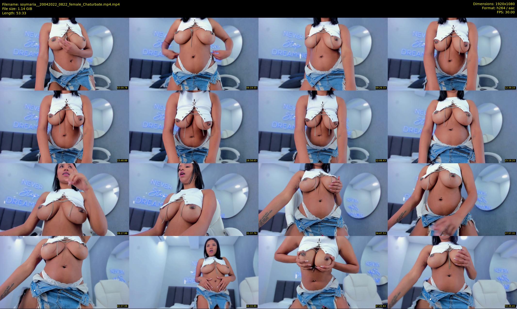 soymaria_ — 54 minute Chaturbate female cam show recording, 1080p, Apr 20, 2022