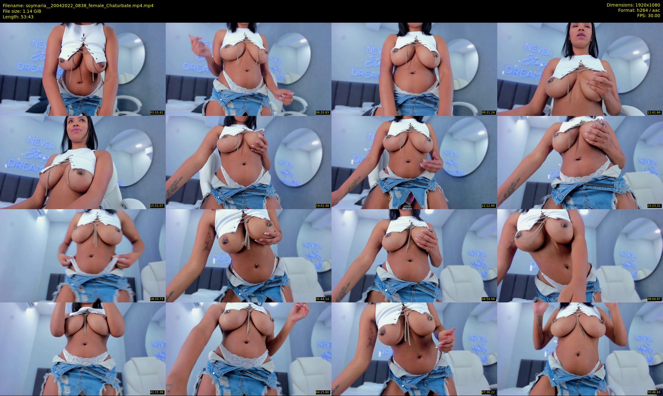 soymaria_ — 54 minute Chaturbate female cam show recording, 1080p, Apr 20, 2022