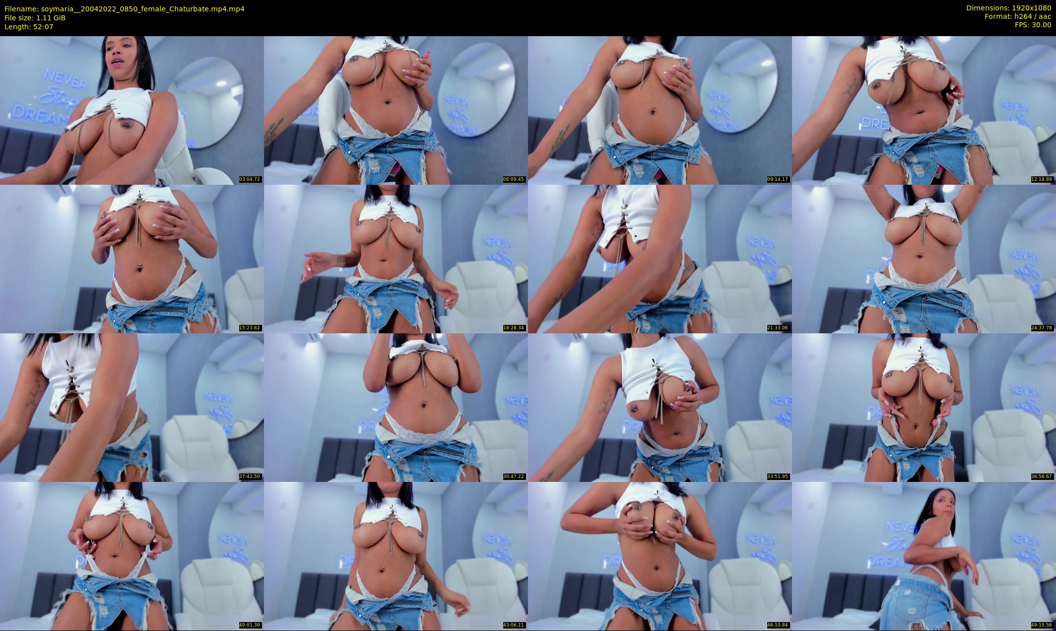 soymaria_ — 53 minute Chaturbate female cam show recording, 1080p, Apr 20, 2022