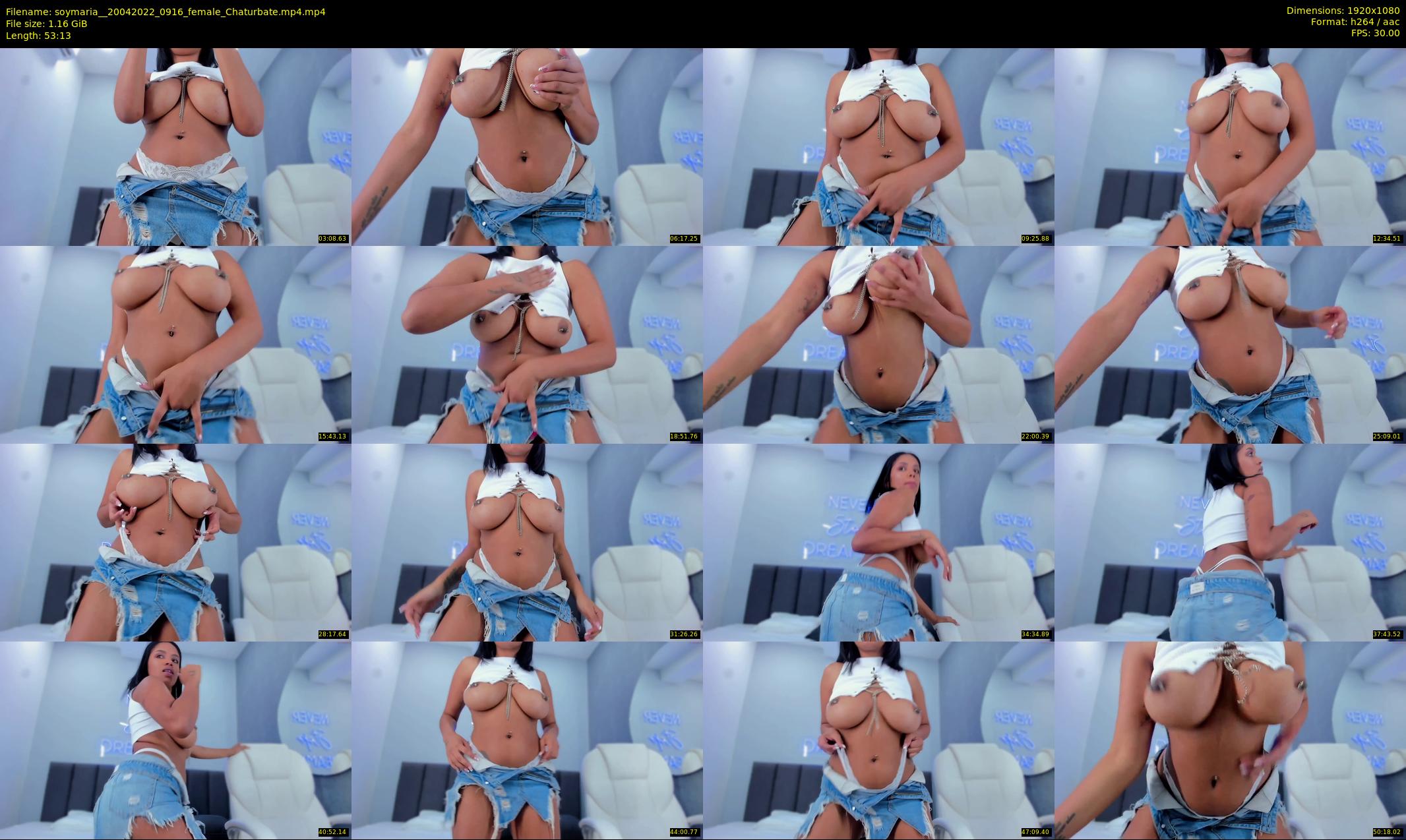 soymaria_ — 54 minute Chaturbate female cam show recording, 1080p, Apr 20, 2022