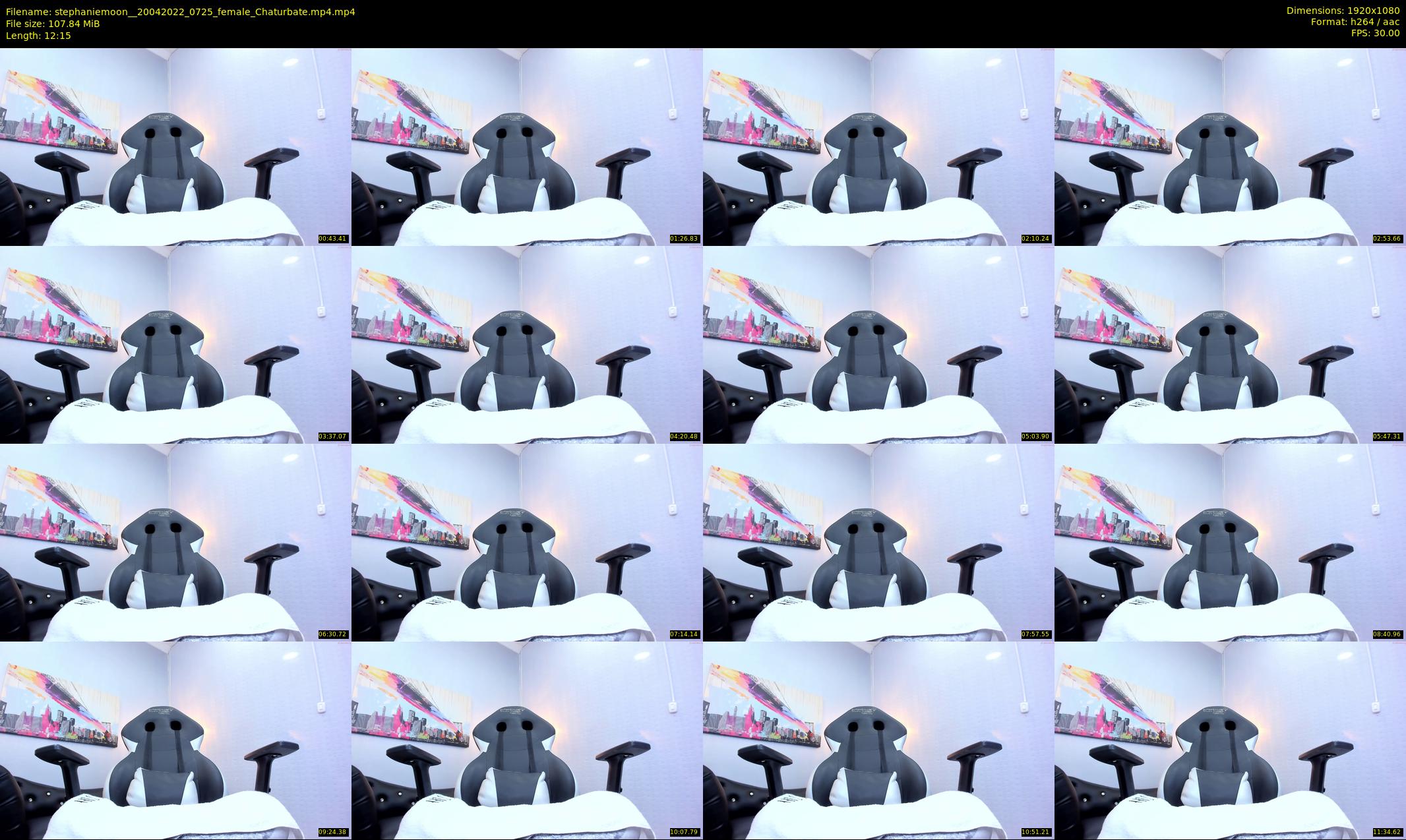 stephaniemoon_ — 13 minute Chaturbate female cam show recording, 1080p, Apr 20, 2022