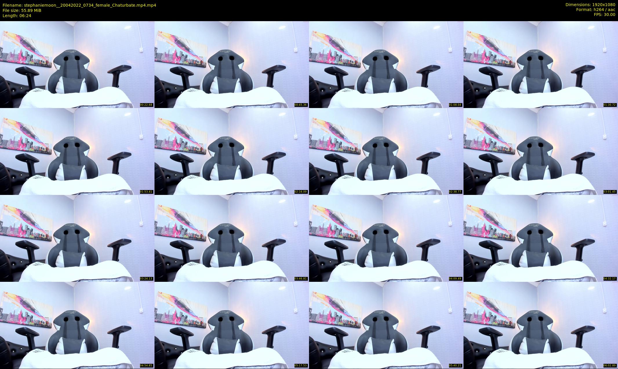 stephaniemoon_ — 7 minute Chaturbate female cam show recording, 1080p, Apr 20, 2022