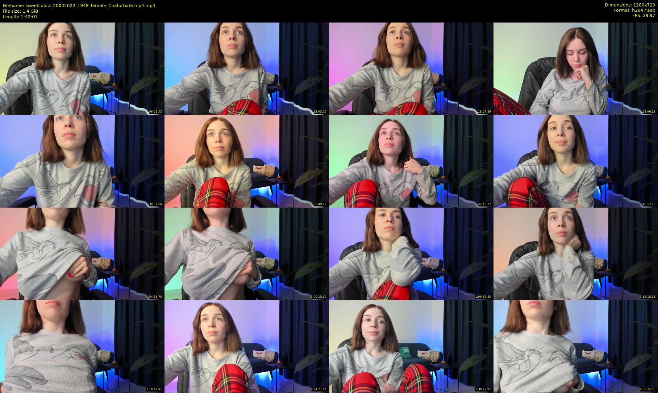 sweetcobra — 103 minute Chaturbate female cam show recording, 720p, Apr 20, 2022