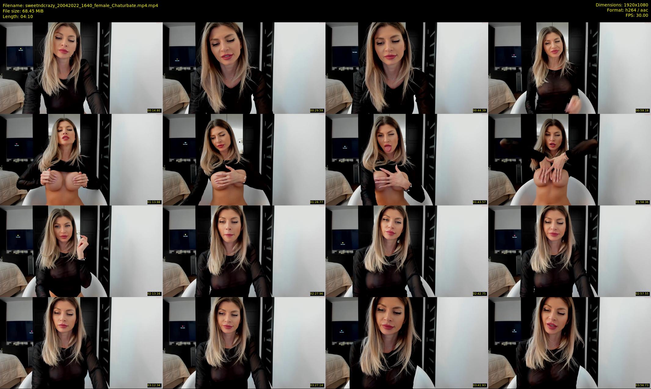 sweetndcrazy — 5 minute Chaturbate female cam show recording, 1080p, Apr 20, 2022