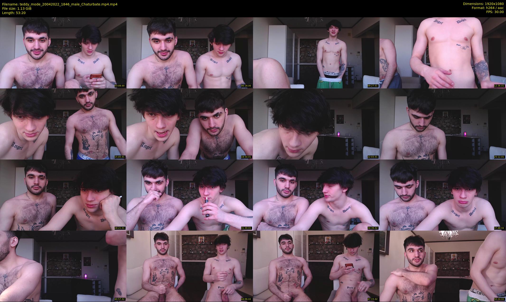 teddy_mode — 54 minute Chaturbate couple cam show recording, 1080p, Apr 20, 2022
