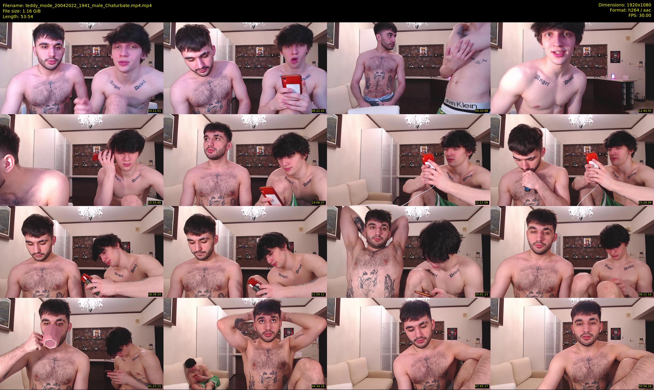 teddy_mode — 54 minute Chaturbate couple cam show recording, 1080p, Apr 20, 2022
