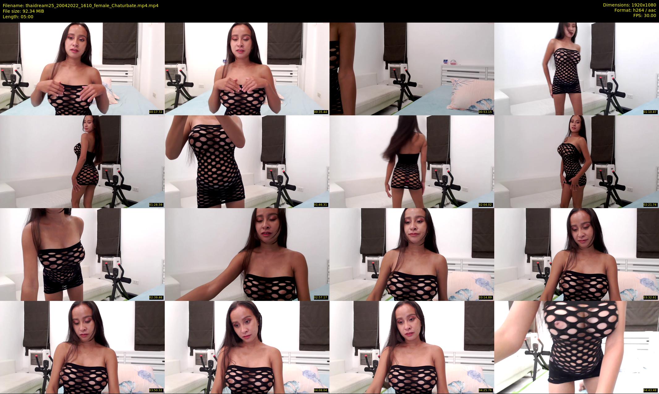 thaidream25 — 5 minute Chaturbate female cam show recording, 1080p, Apr 20, 2022