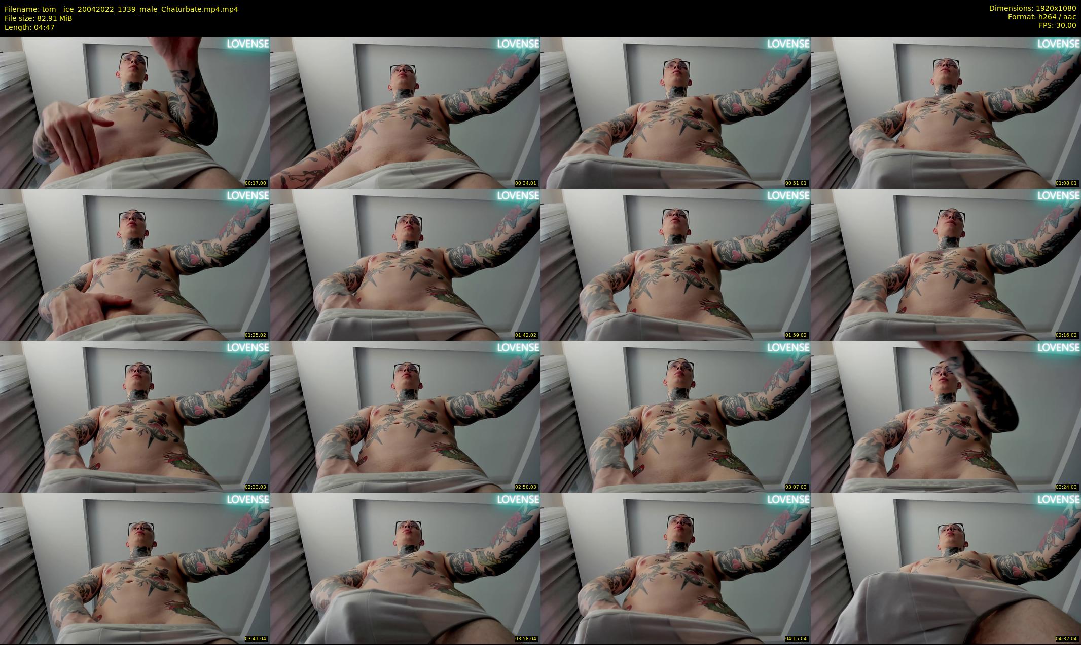 tom__ice — 5 minute Chaturbate male cam show recording, 1080p, Apr 20, 2022