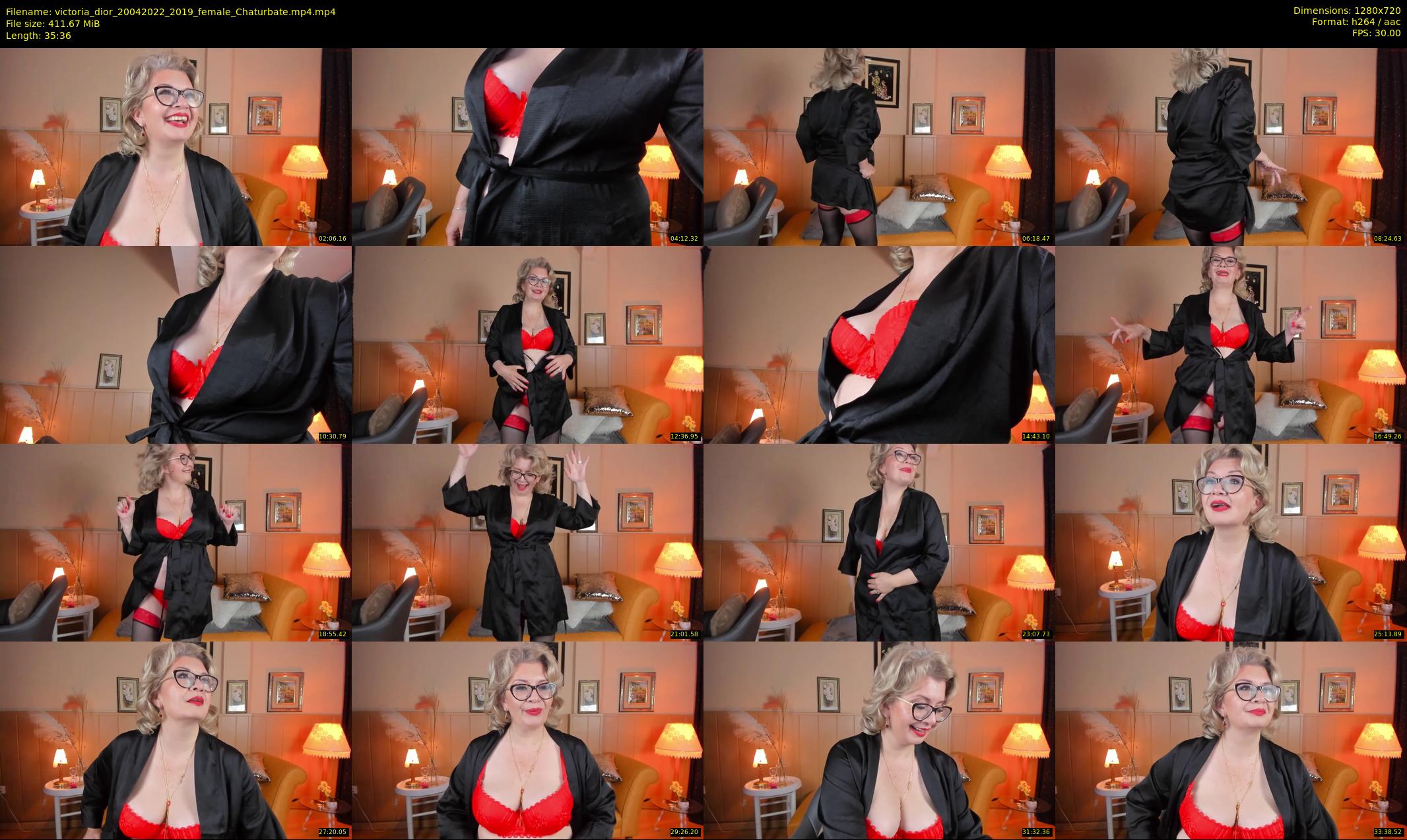 victoria_dior — 36 minute Chaturbate female cam show recording, 720p, Apr 20, 2022