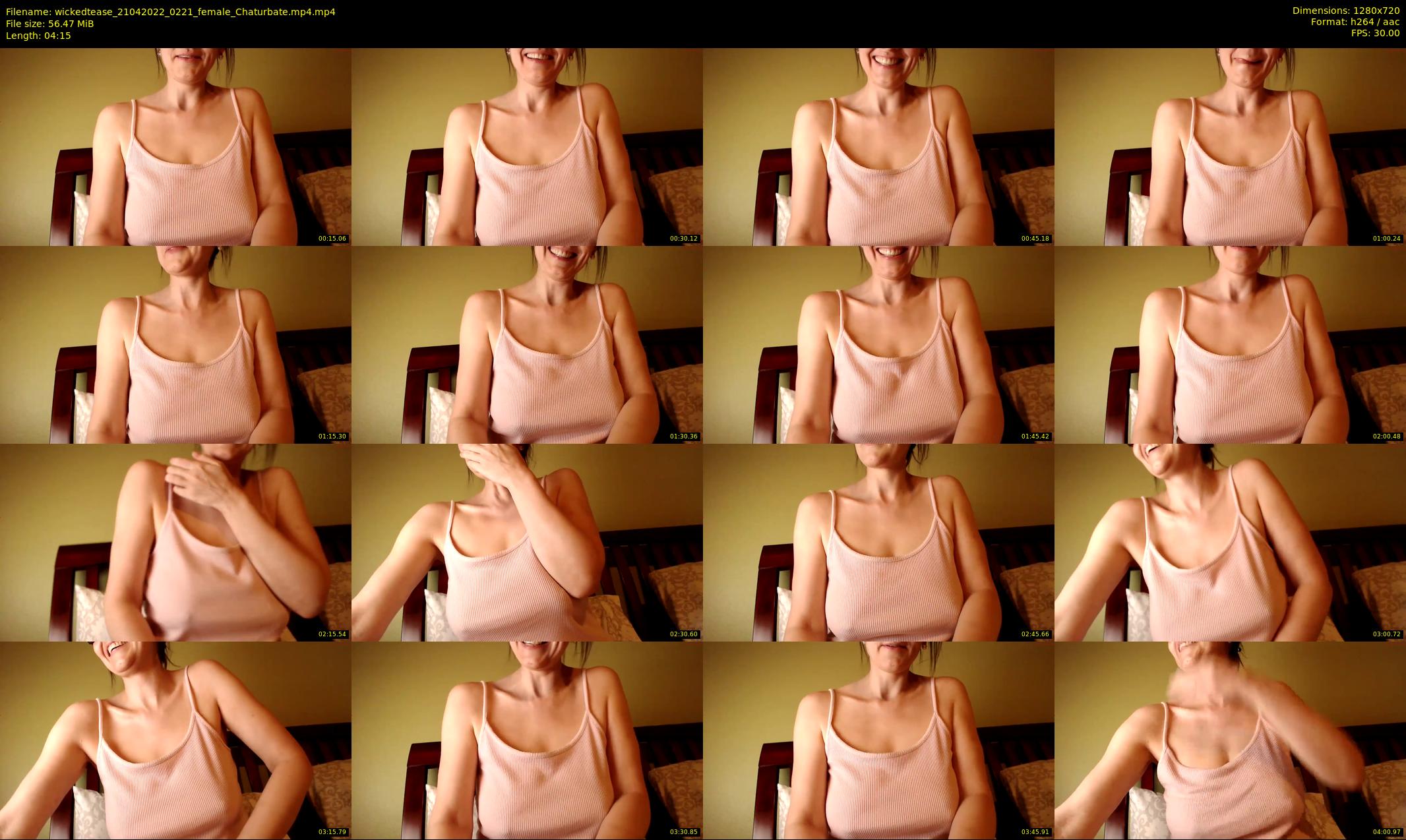 wickedtease — 5 minute Chaturbate female cam show recording, 720p, Apr 21, 2022