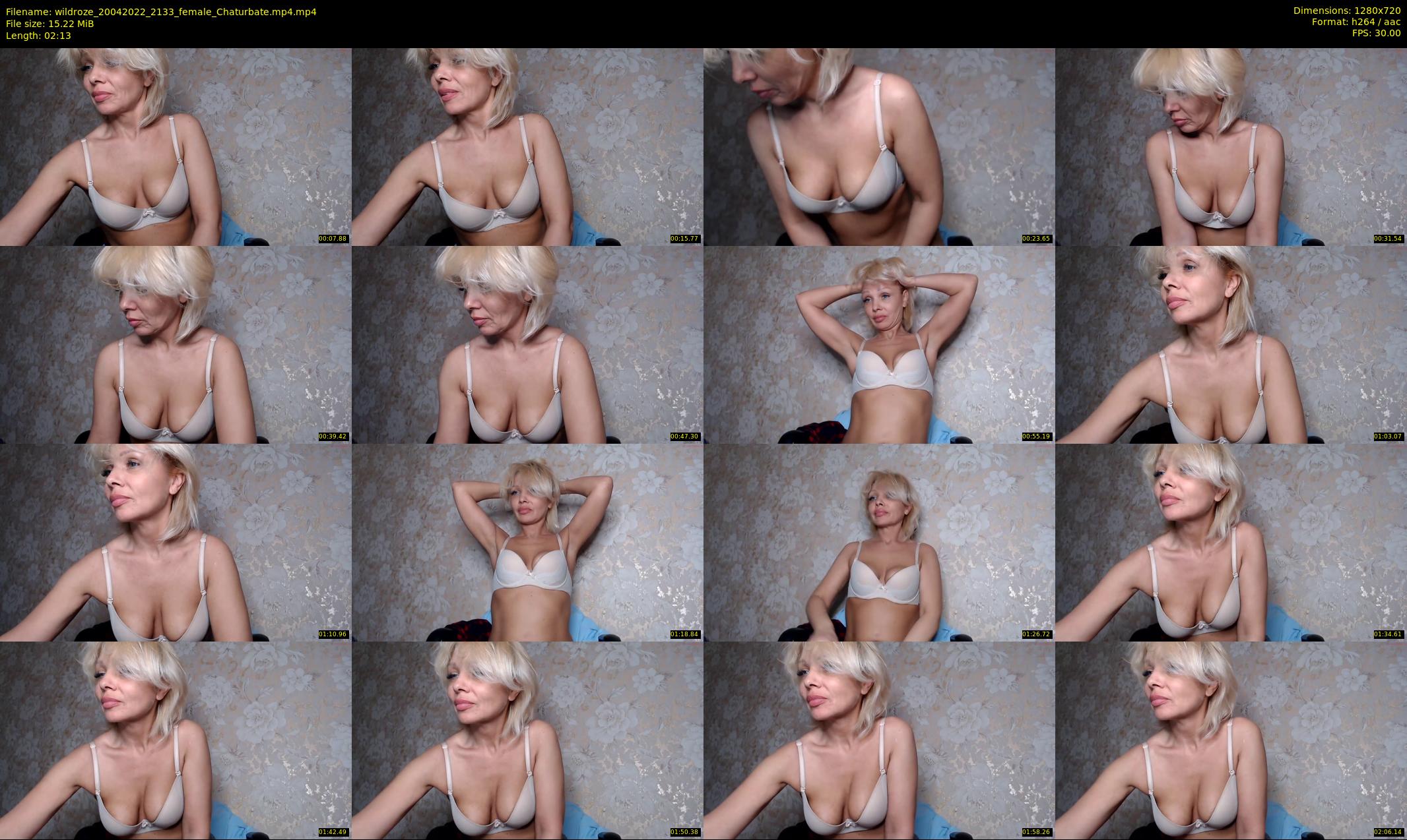wildroze — 3 minute Chaturbate female cam show recording, 720p, Apr 20, 2022