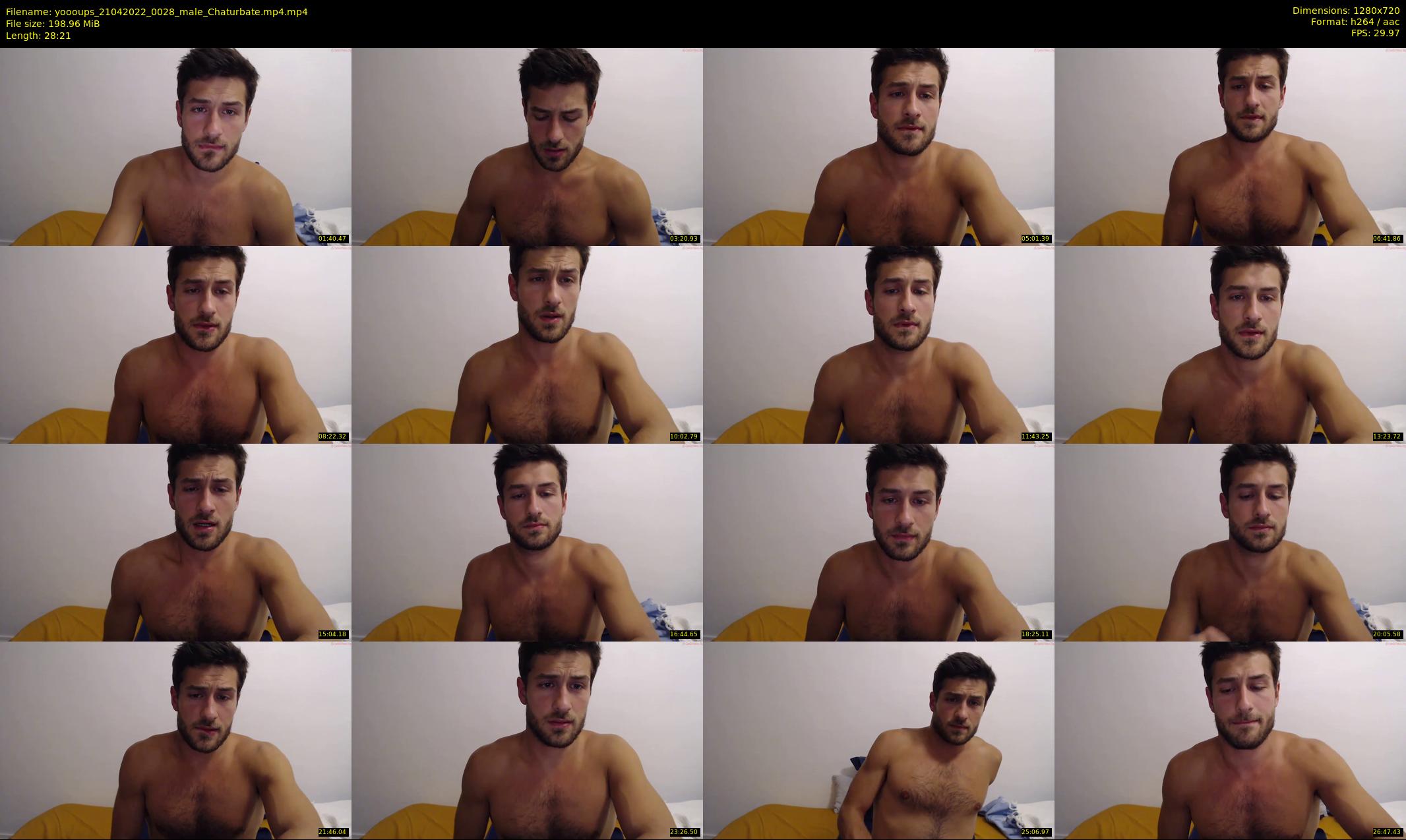 yoooups — 29 minute Chaturbate male cam show recording, 720p, Apr 21, 2022