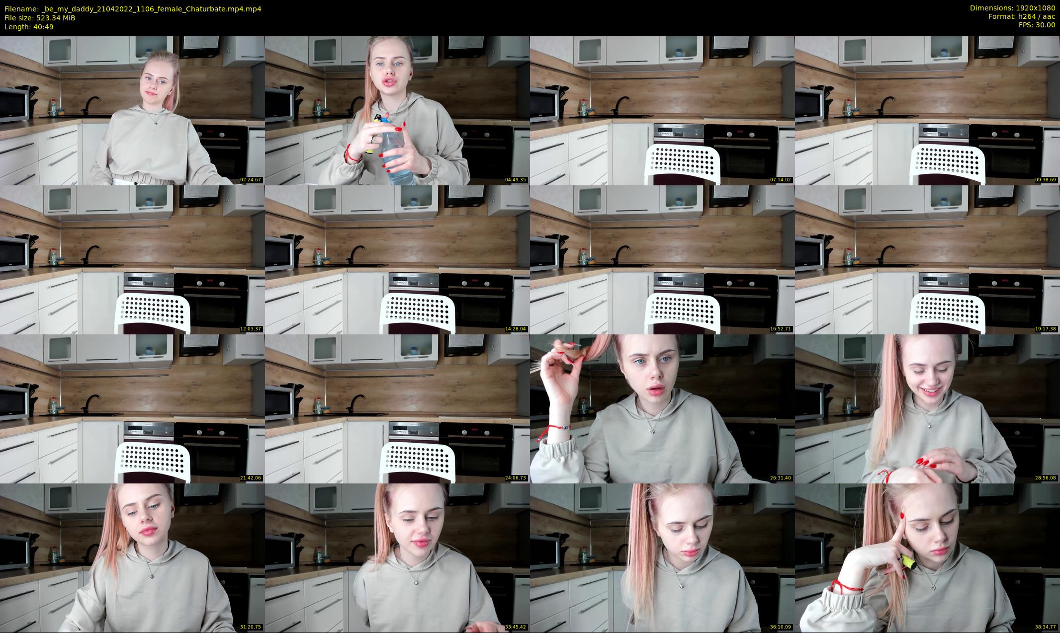 _be_my_daddy — 41 minute Chaturbate female cam show recording, 1080p, Apr 21, 2022
