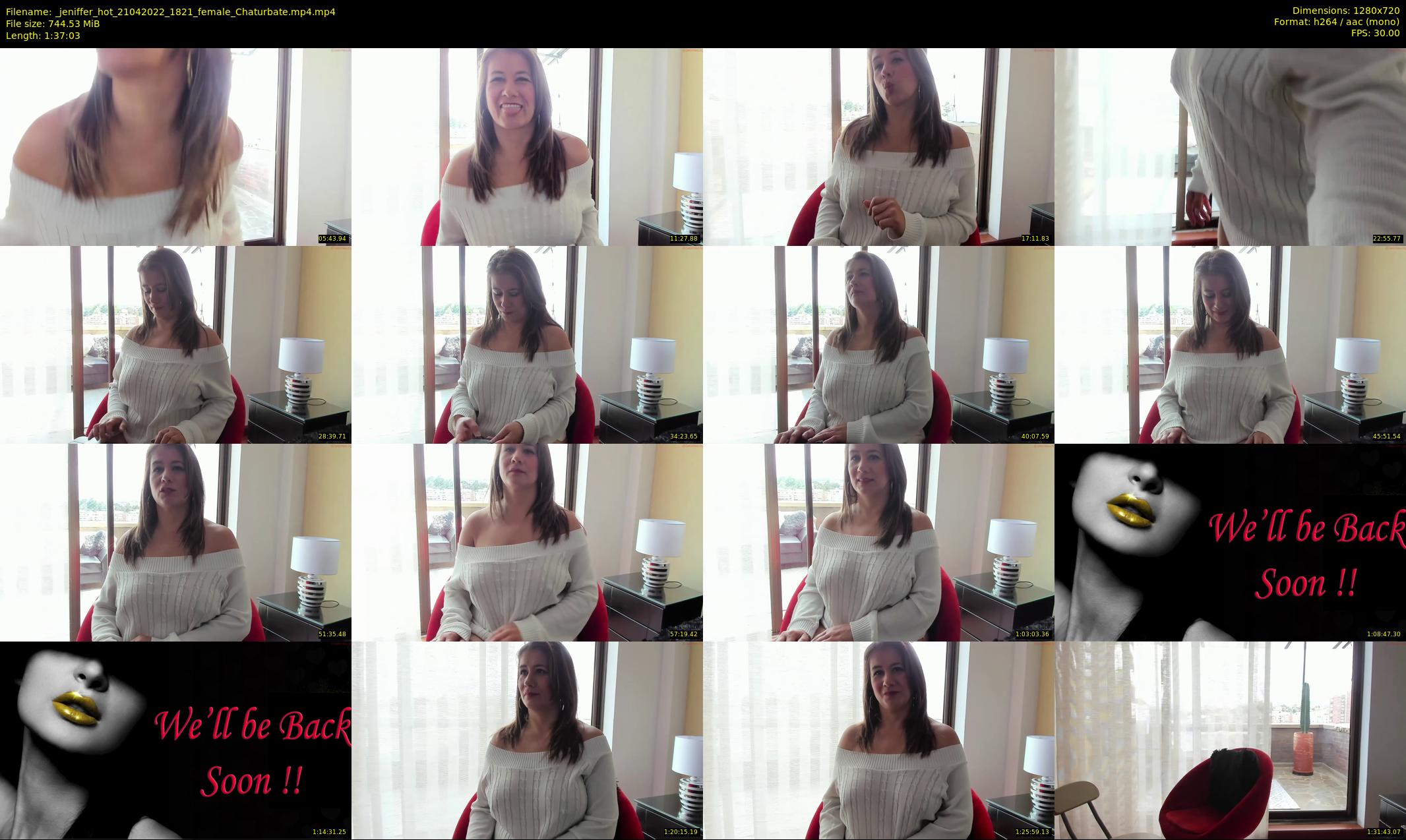 _jeniffer_hot — 98 minute Chaturbate female cam show recording, 720p, Apr 21, 2022