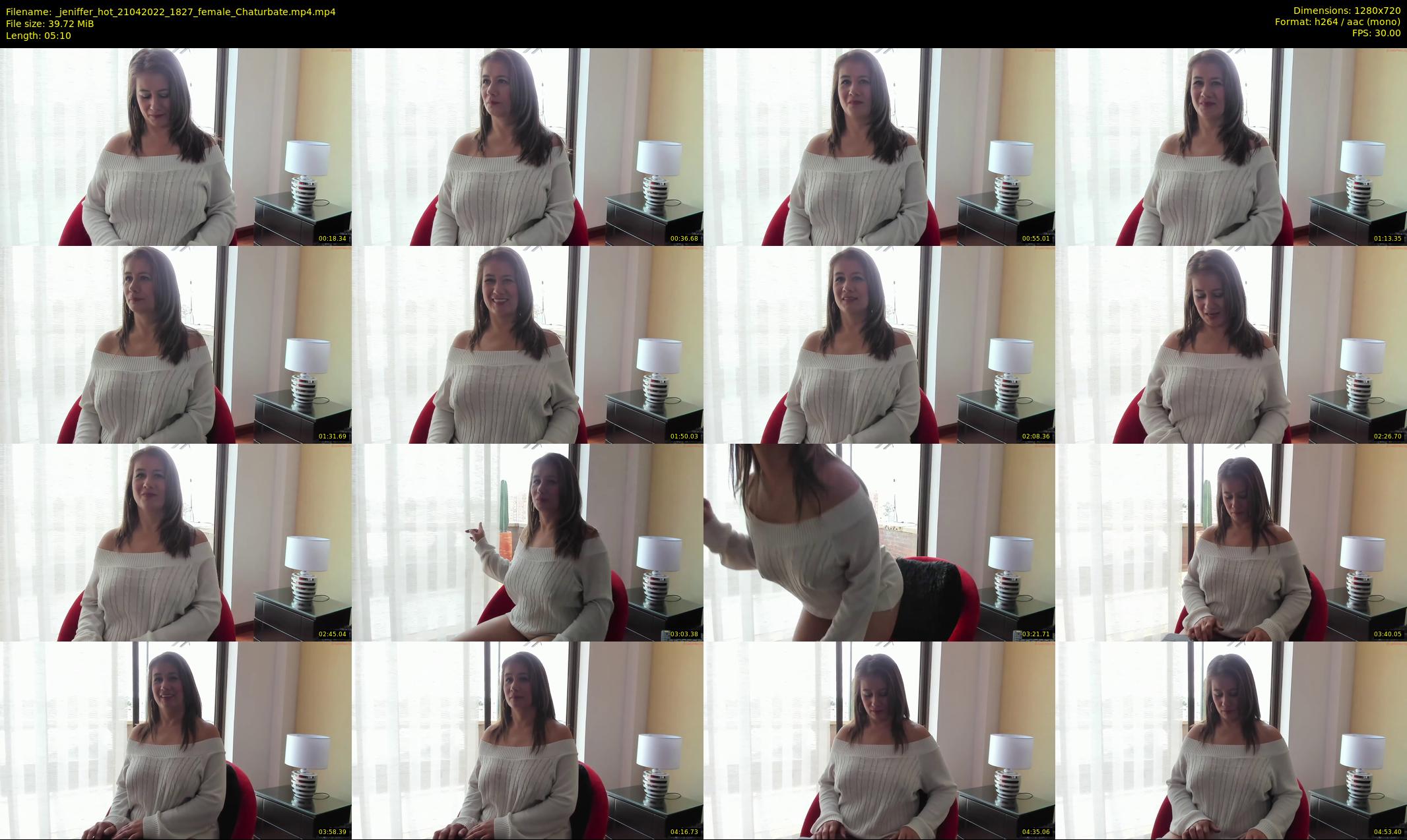 _jeniffer_hot — 6 minute Chaturbate female cam show recording, 720p, Apr 21, 2022