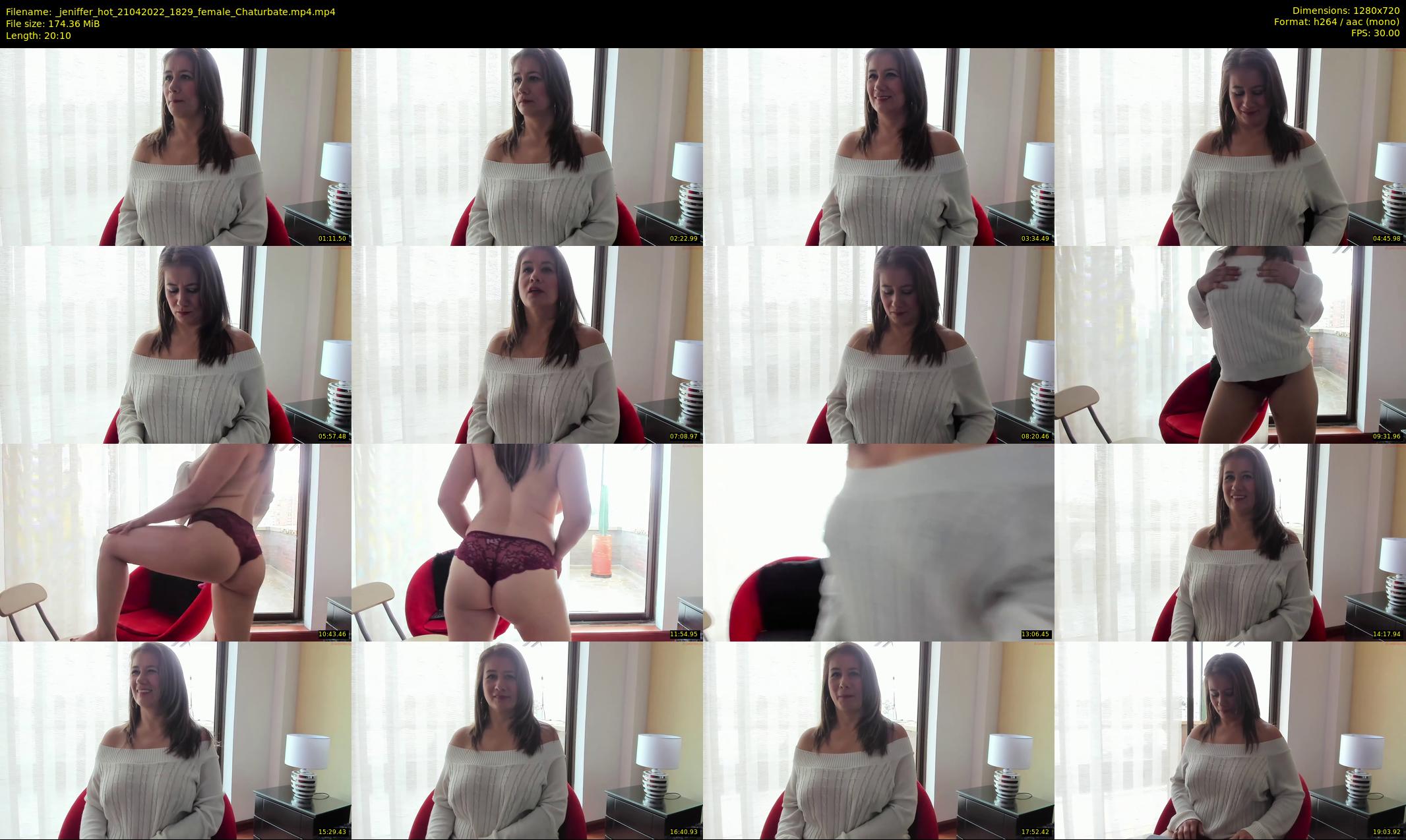 _jeniffer_hot — 21 minute Chaturbate female cam show recording, 720p, Apr 21, 2022