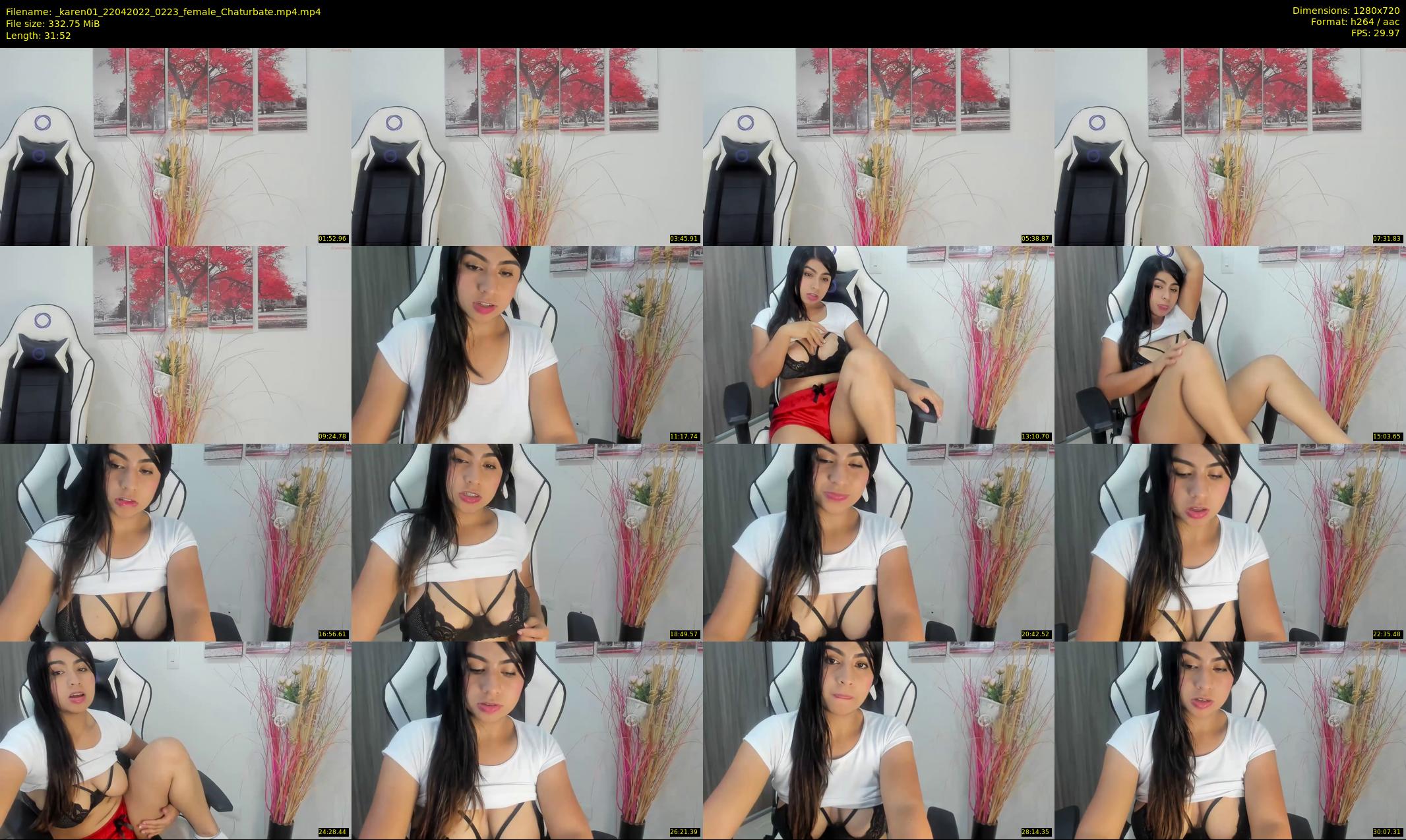 _karen01 — 32 minute Chaturbate female cam show recording, 720p, Apr 22, 2022