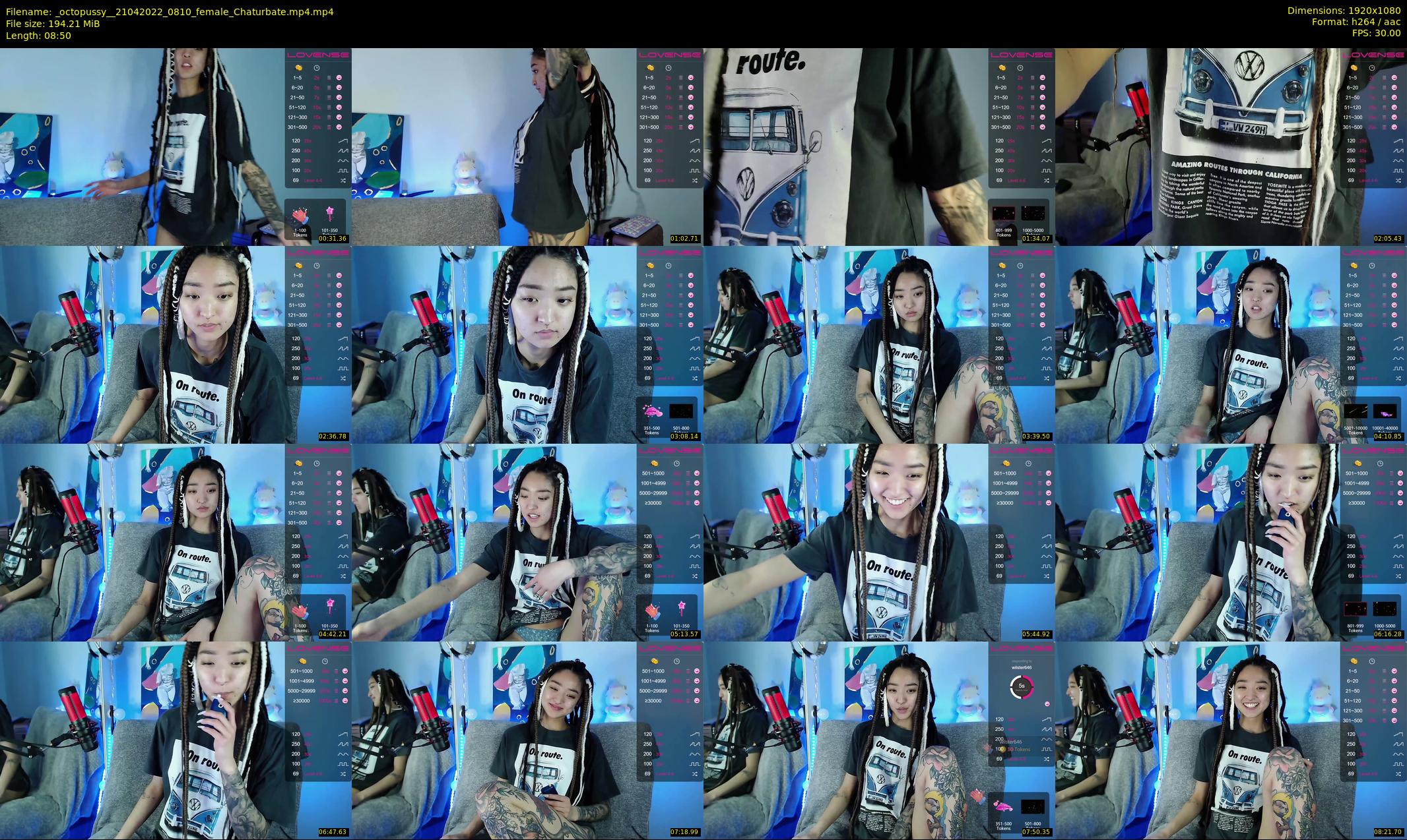 _octopussy_ — 9 minute Chaturbate female cam show recording, 1080p, Apr 21, 2022