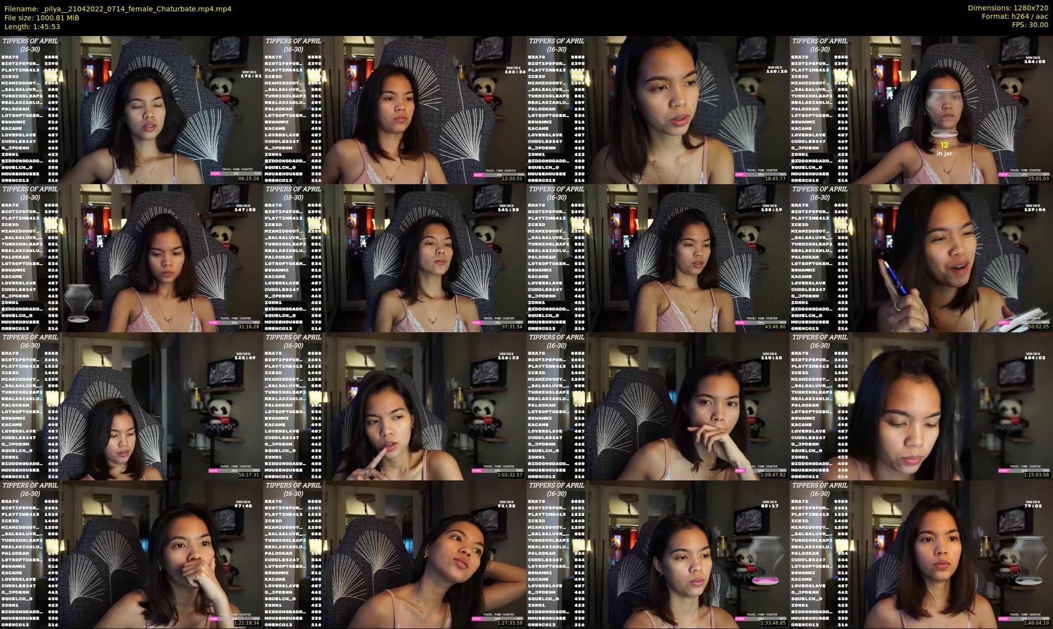 _pilya_ — 106 minute Chaturbate female cam show recording, 720p, Apr 21, 2022