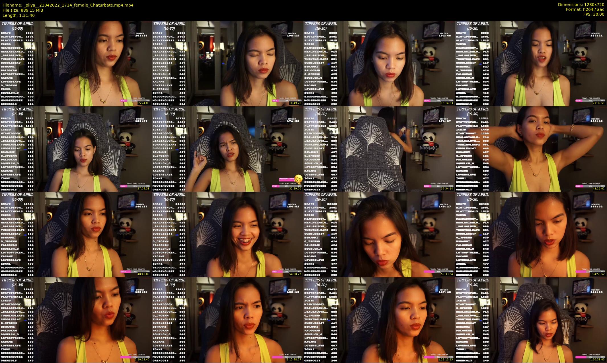 _pilya_ — 92 minute Chaturbate female cam show recording, 720p, Apr 21, 2022